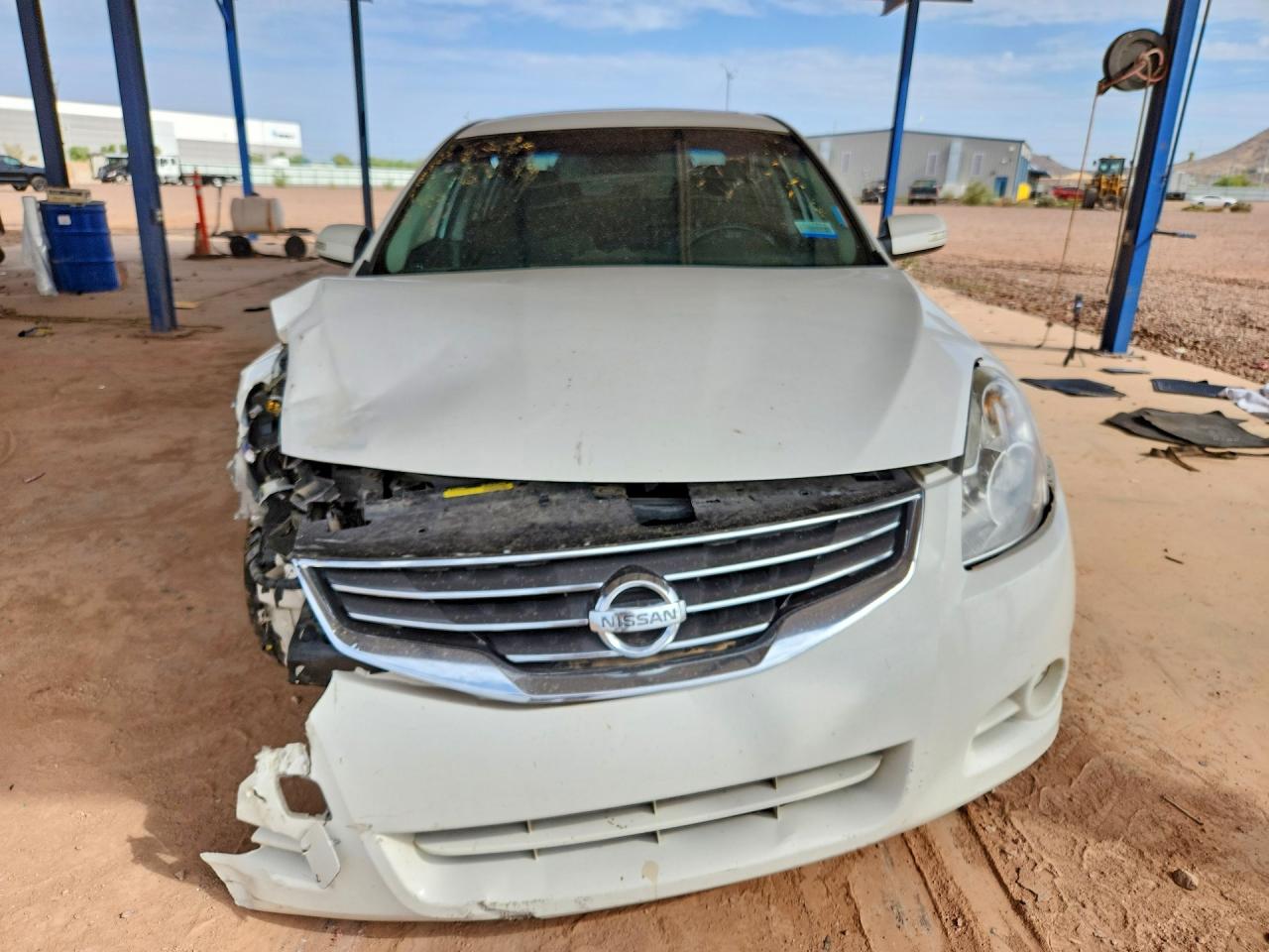 2012 Nissan Altima 2.5 White vin: 1N4AL2AP1CN519509