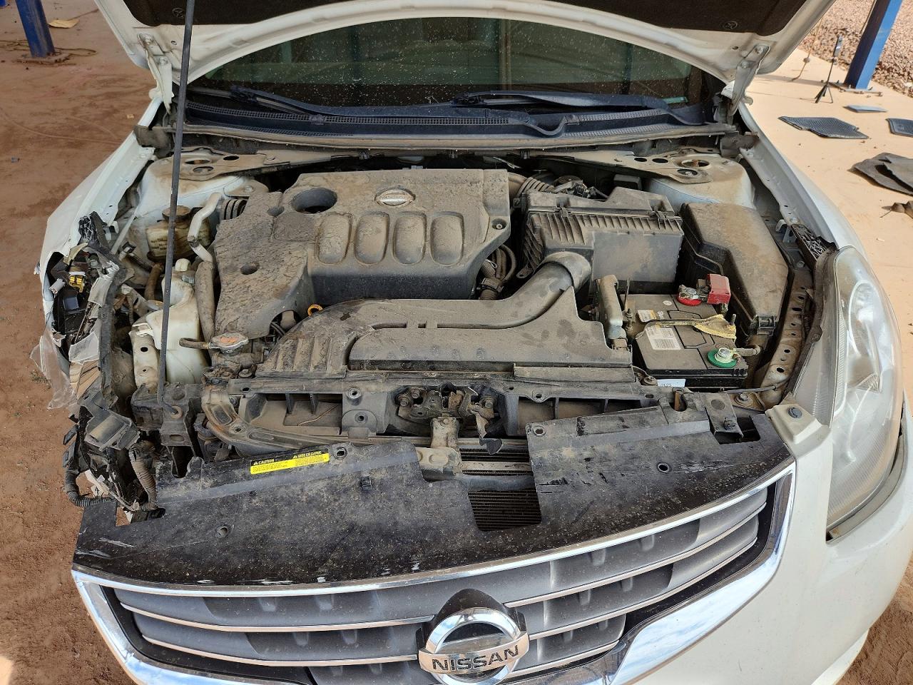 2012 Nissan Altima 2.5 White vin: 1N4AL2AP1CN519509
