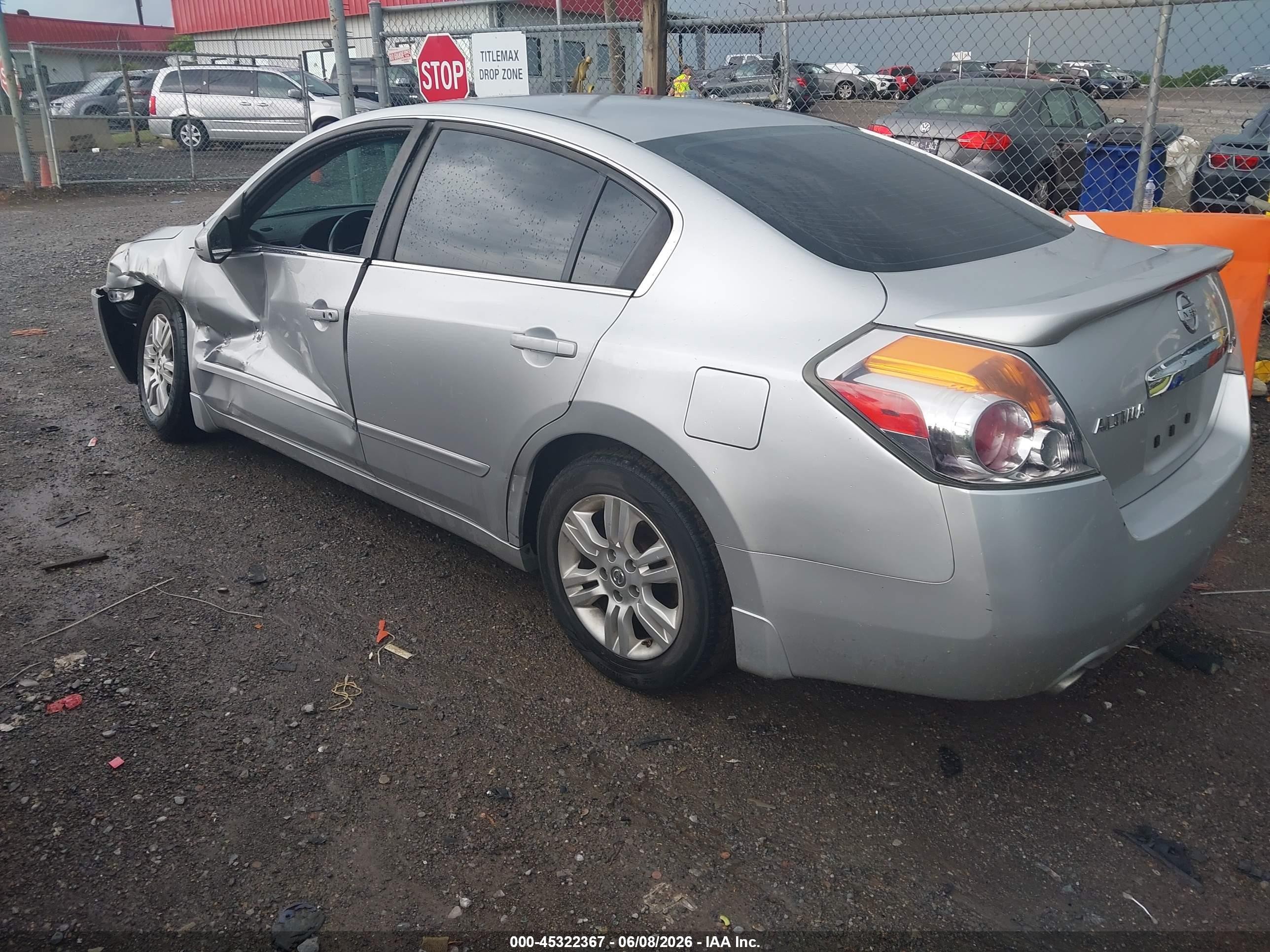 2012 Nissan Altima 2.5 S Silver vin: 1N4AL2AP1CN521759