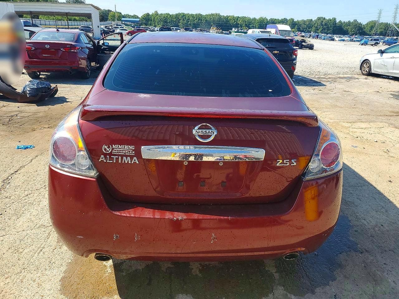 2012 Nissan Altima 2.5 Бордовый vin: 1N4AL2AP1CN522894