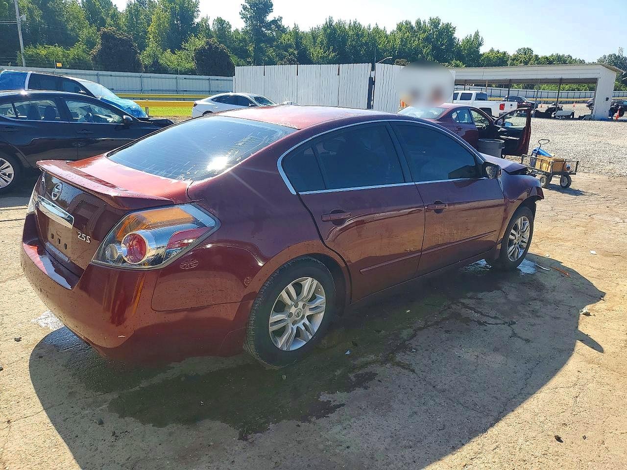 2012 Nissan Altima 2.5 Бордовый vin: 1N4AL2AP1CN522894