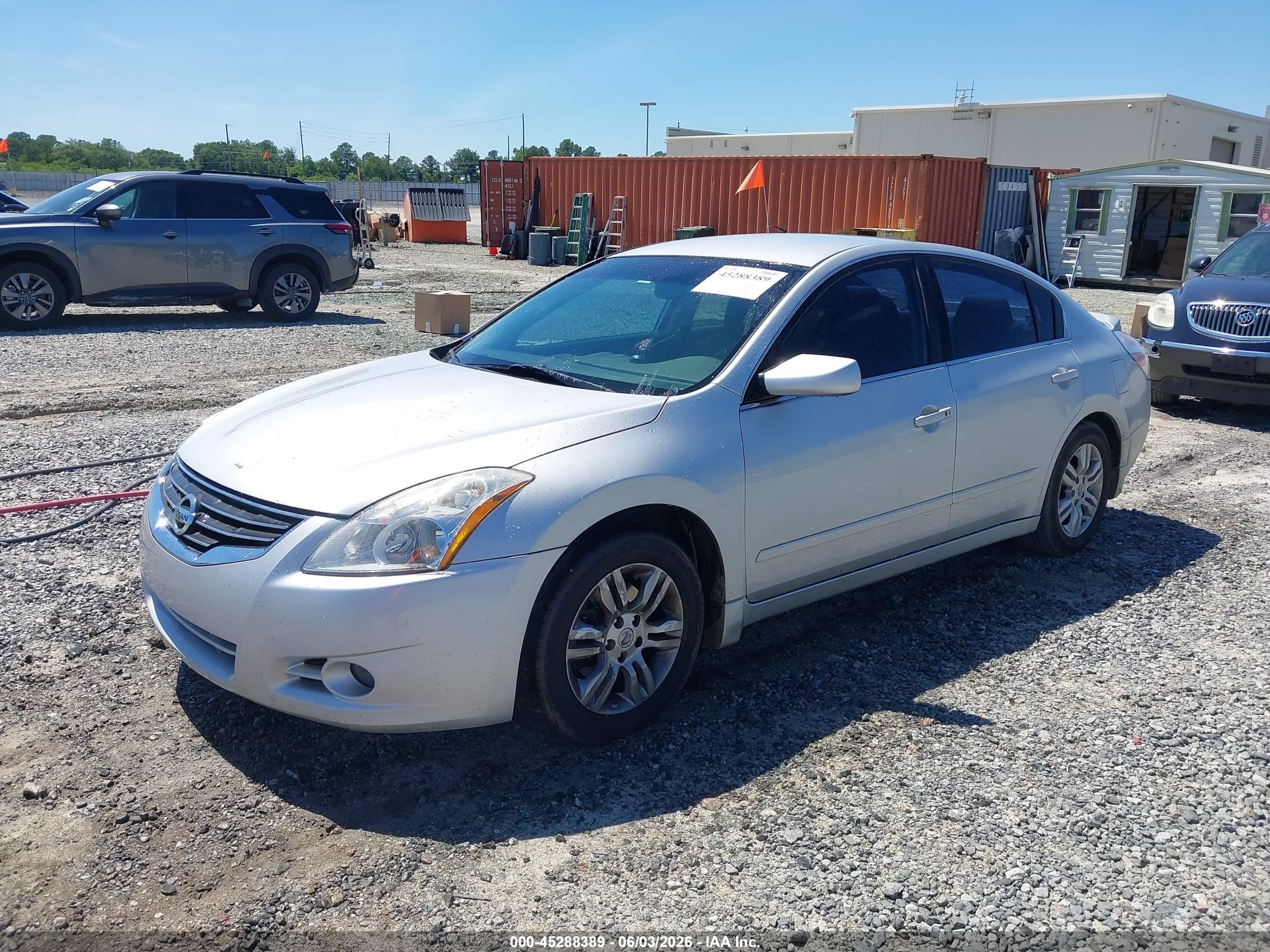 2012 Nissan Altima 2.5 S Silver vin: 1N4AL2AP1CN525309