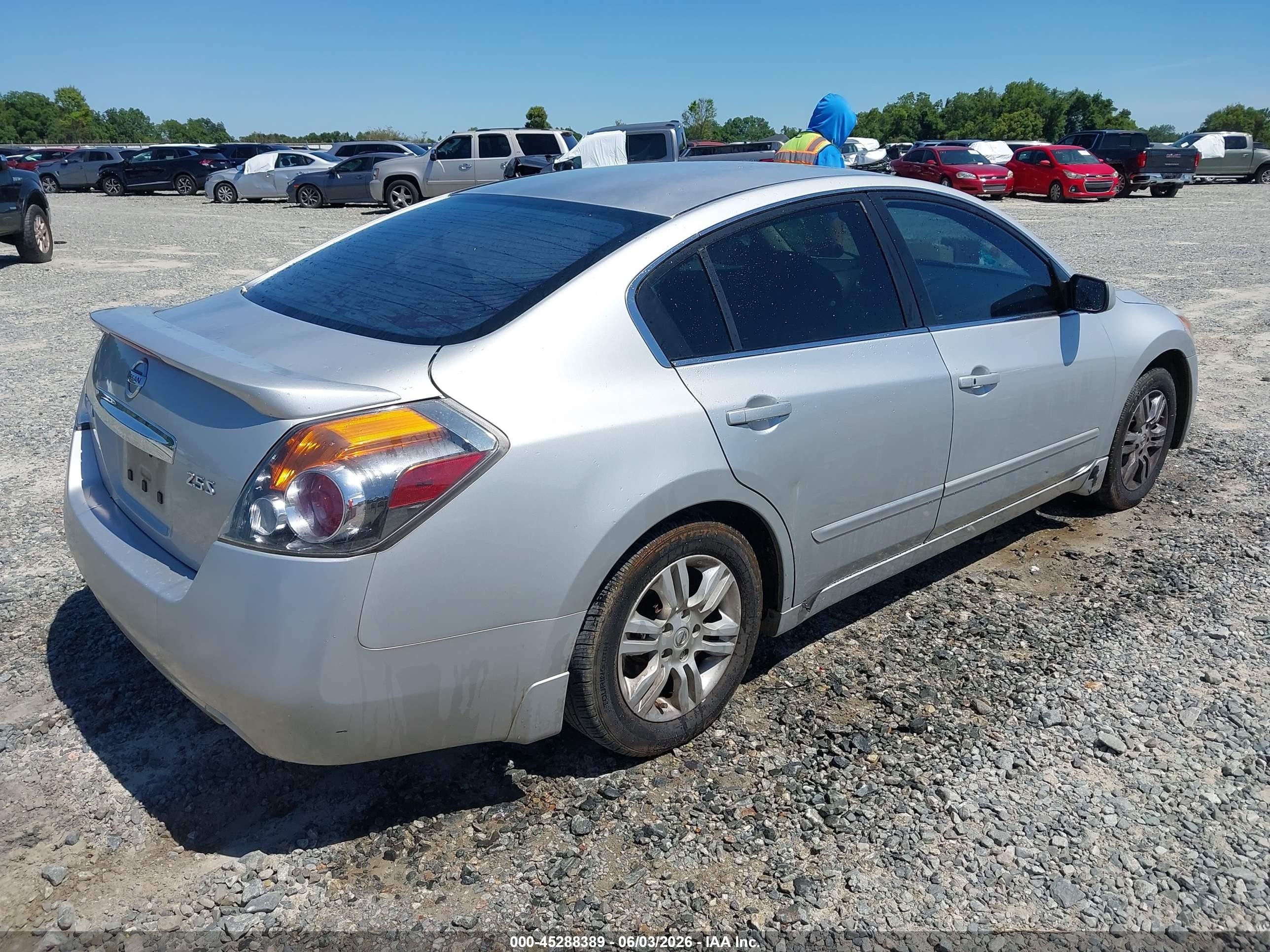 2012 Nissan Altima 2.5 S Silver vin: 1N4AL2AP1CN525309