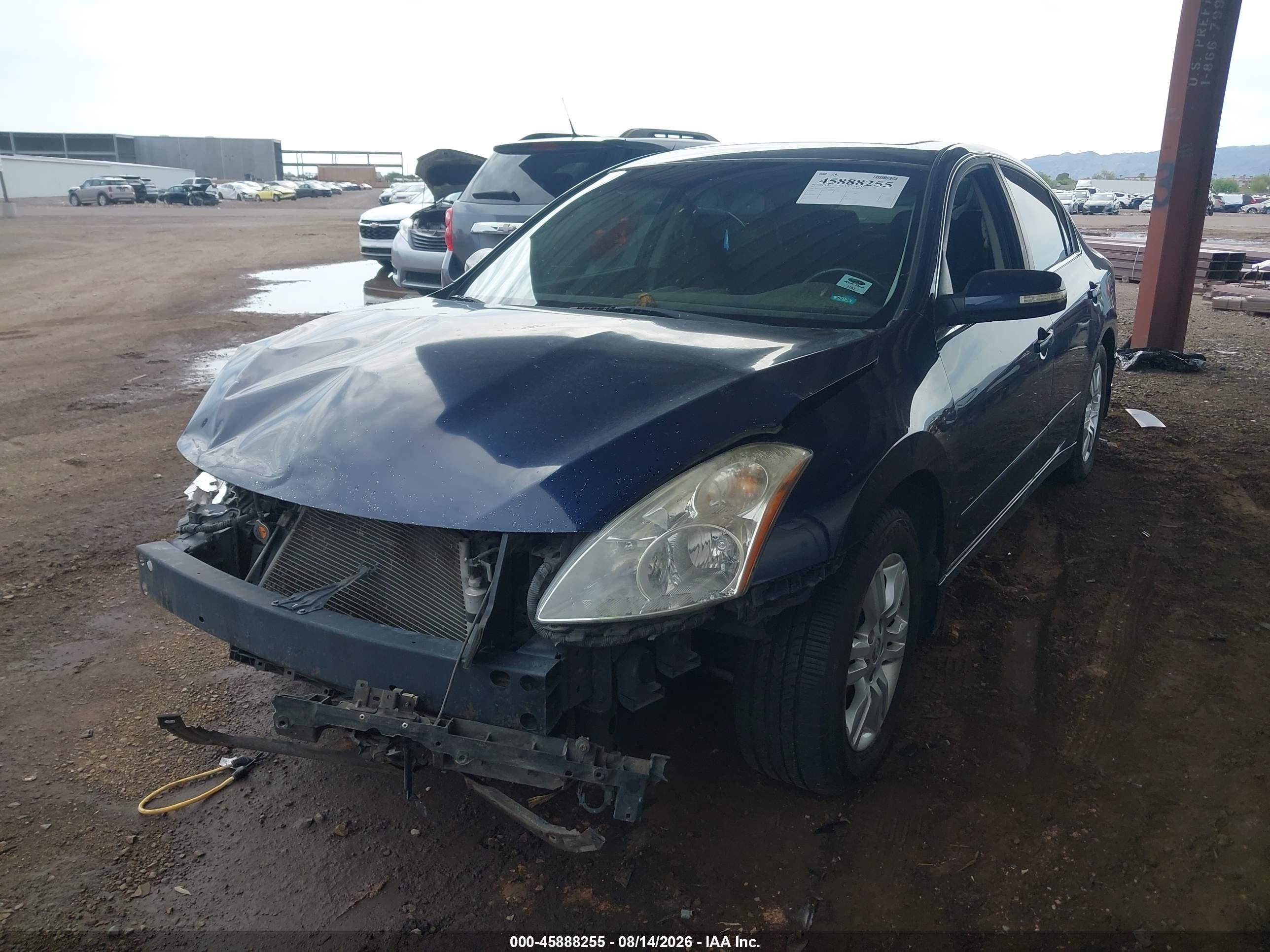 2012 Nissan Altima 2.5 S Blue vin: 1N4AL2AP1CN564661