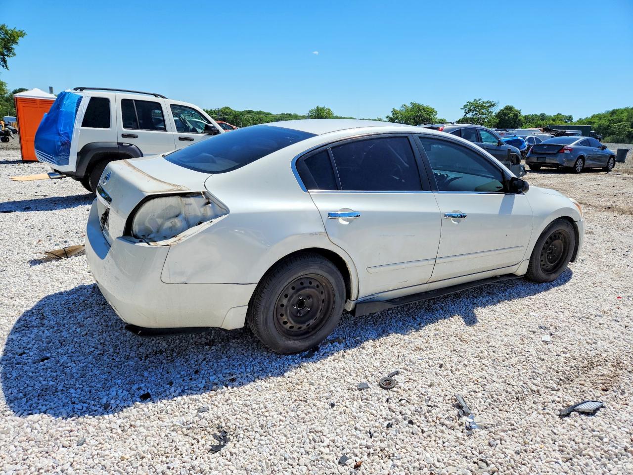 2012 Nissan Altima 2.5 White vin: 1N4AL2AP1CN571450