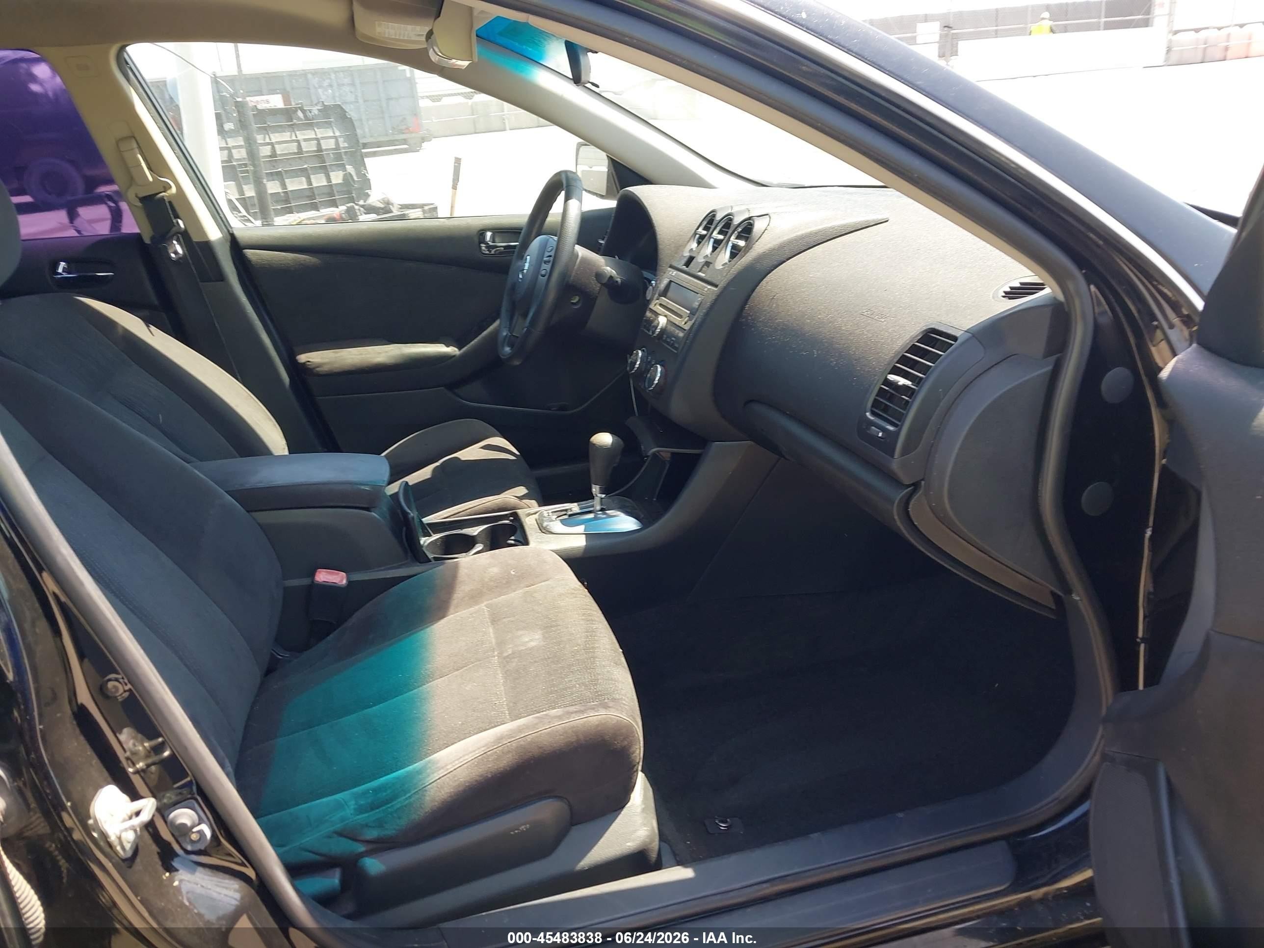 2012 Nissan Altima 2.5 S Black vin: 1N4AL2AP1CN580178