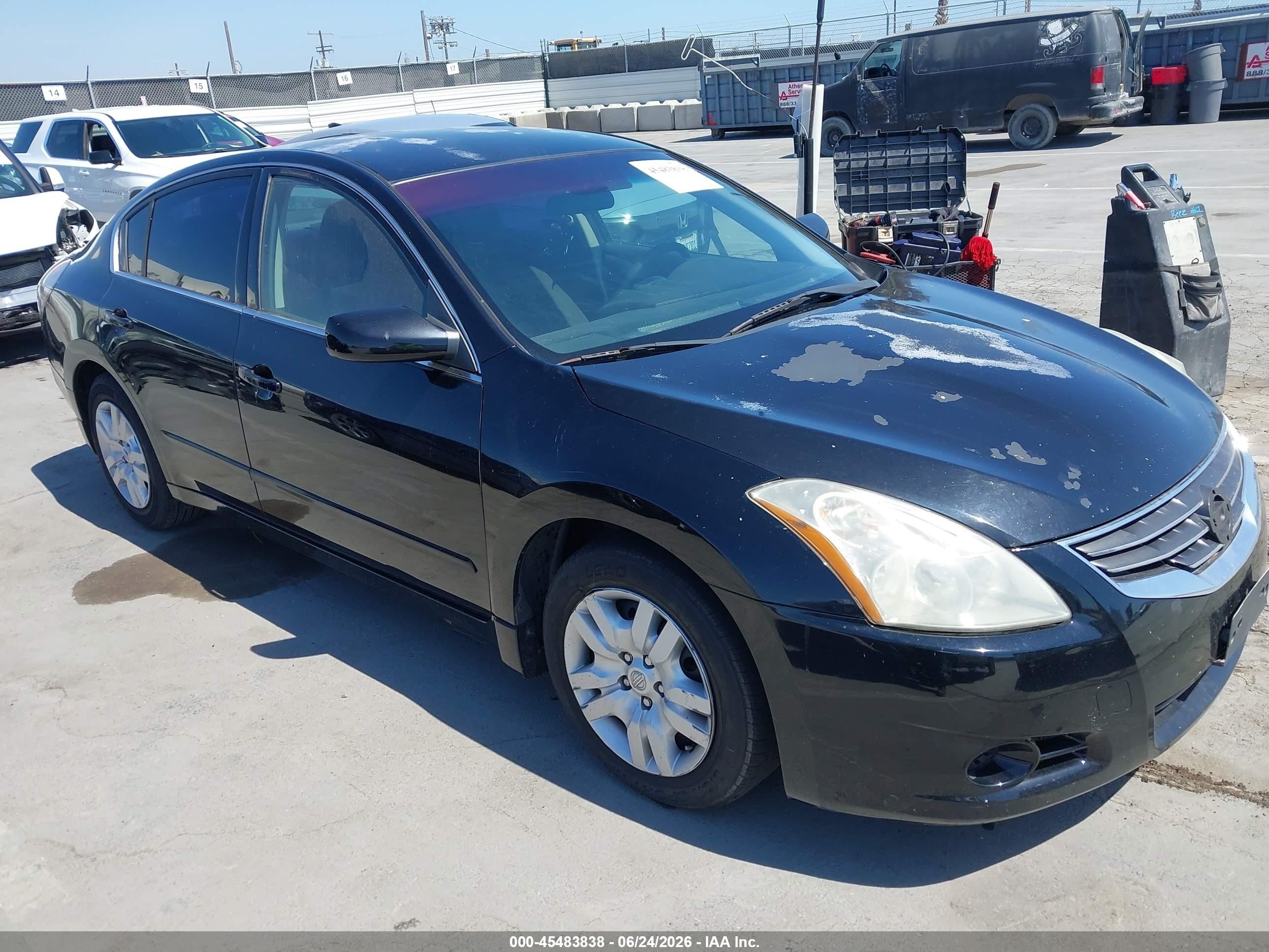 2012 Nissan Altima 2.5 S Черный vin: 1N4AL2AP1CN580178