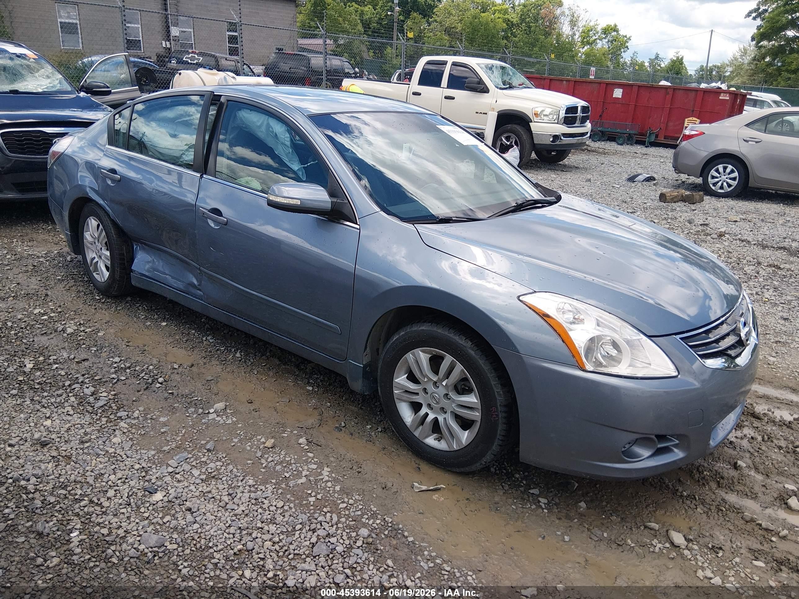 2010 Nissan Altima 2.5 S Blue vin: 1N4AL2AP2AC174726