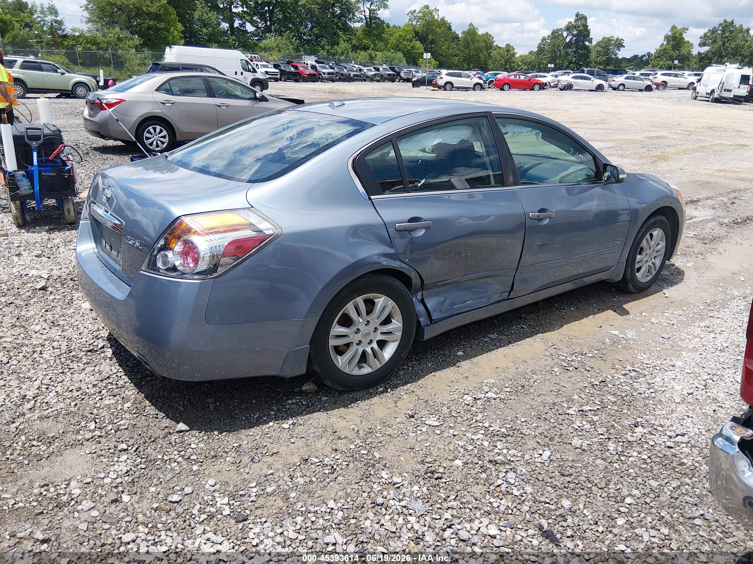 2010 Nissan Altima 2.5 S Blue vin: 1N4AL2AP2AC174726