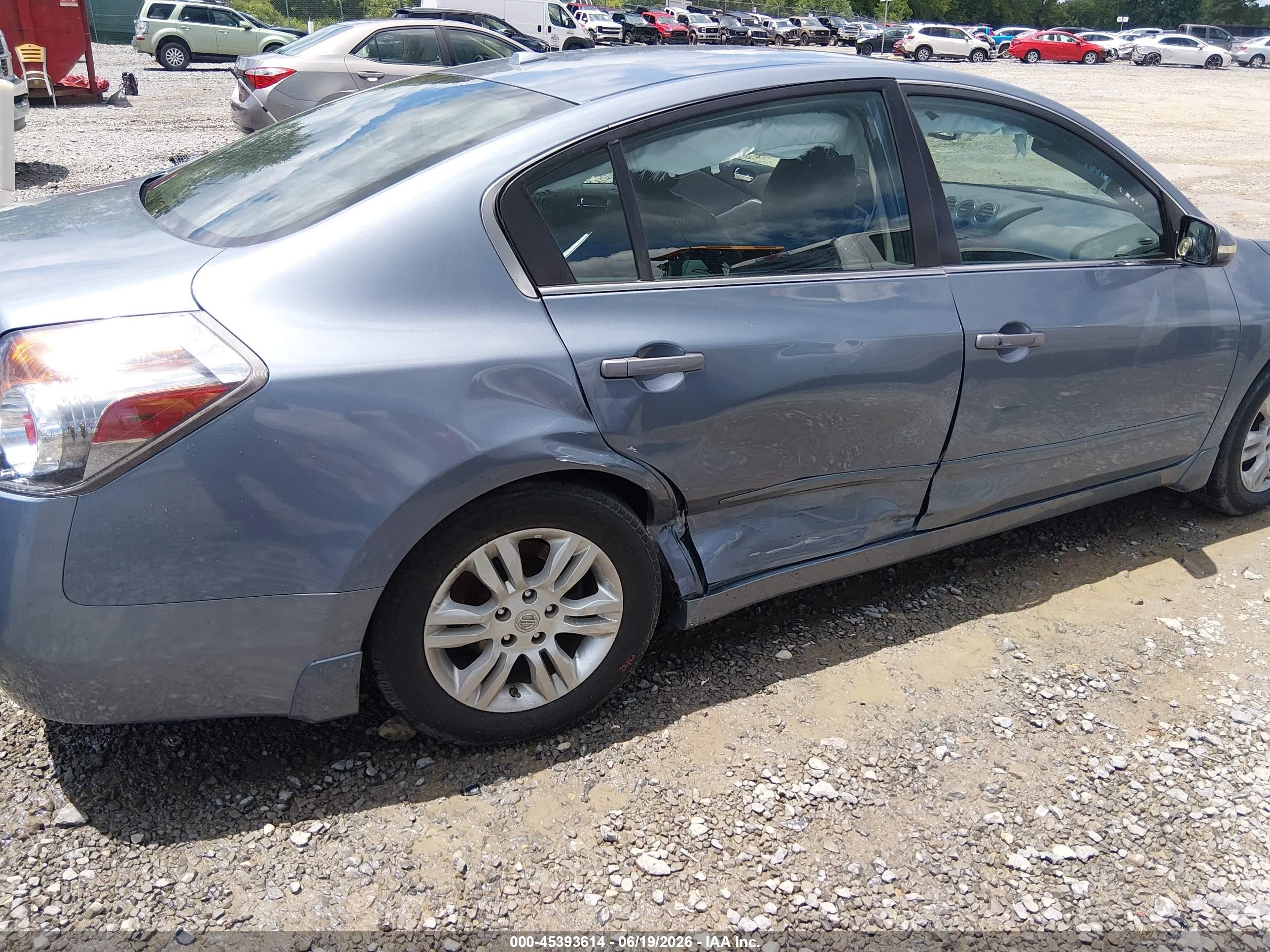 2010 Nissan Altima 2.5 S Blue vin: 1N4AL2AP2AC174726
