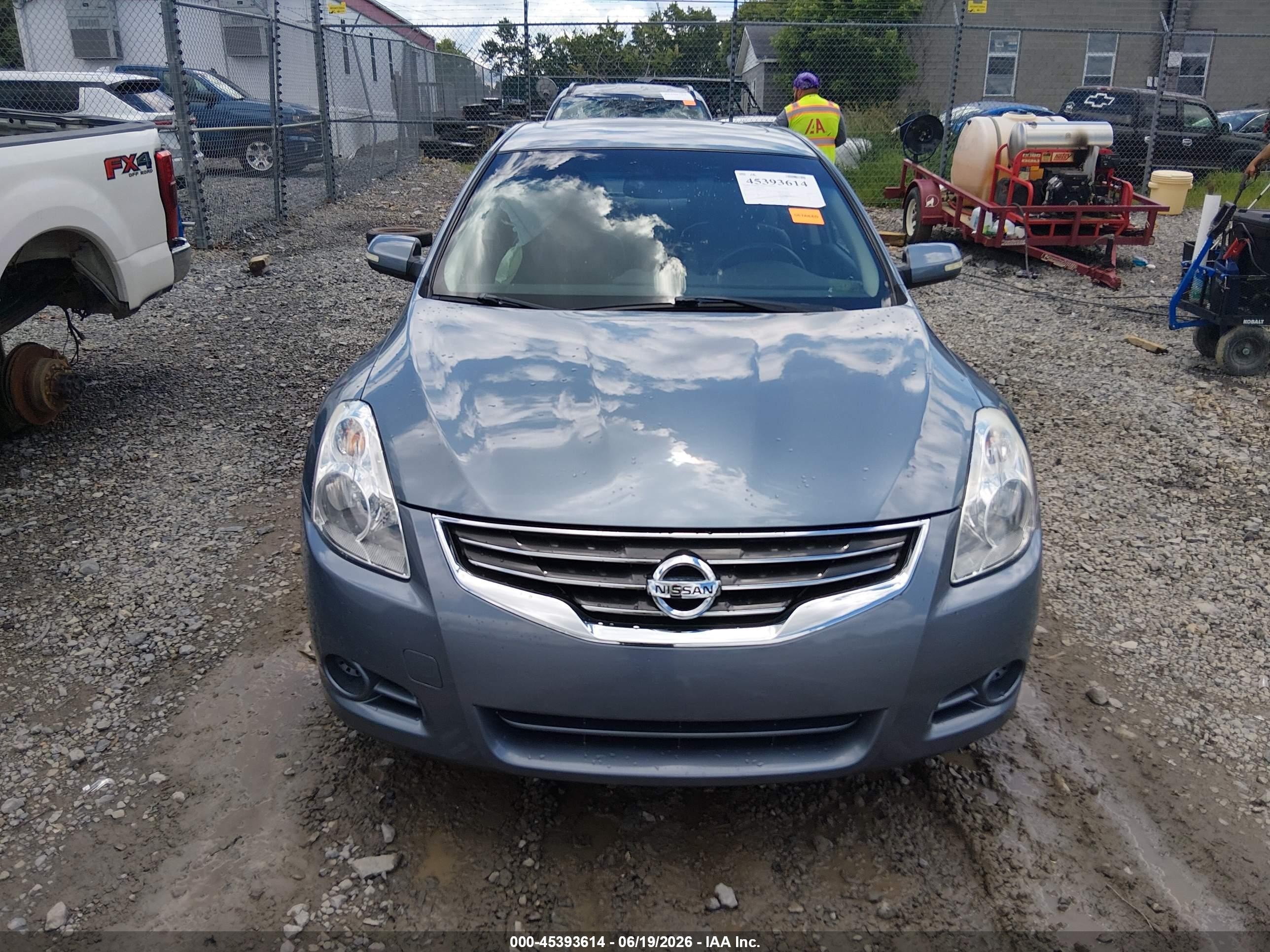 2010 Nissan Altima 2.5 S Blue vin: 1N4AL2AP2AC174726