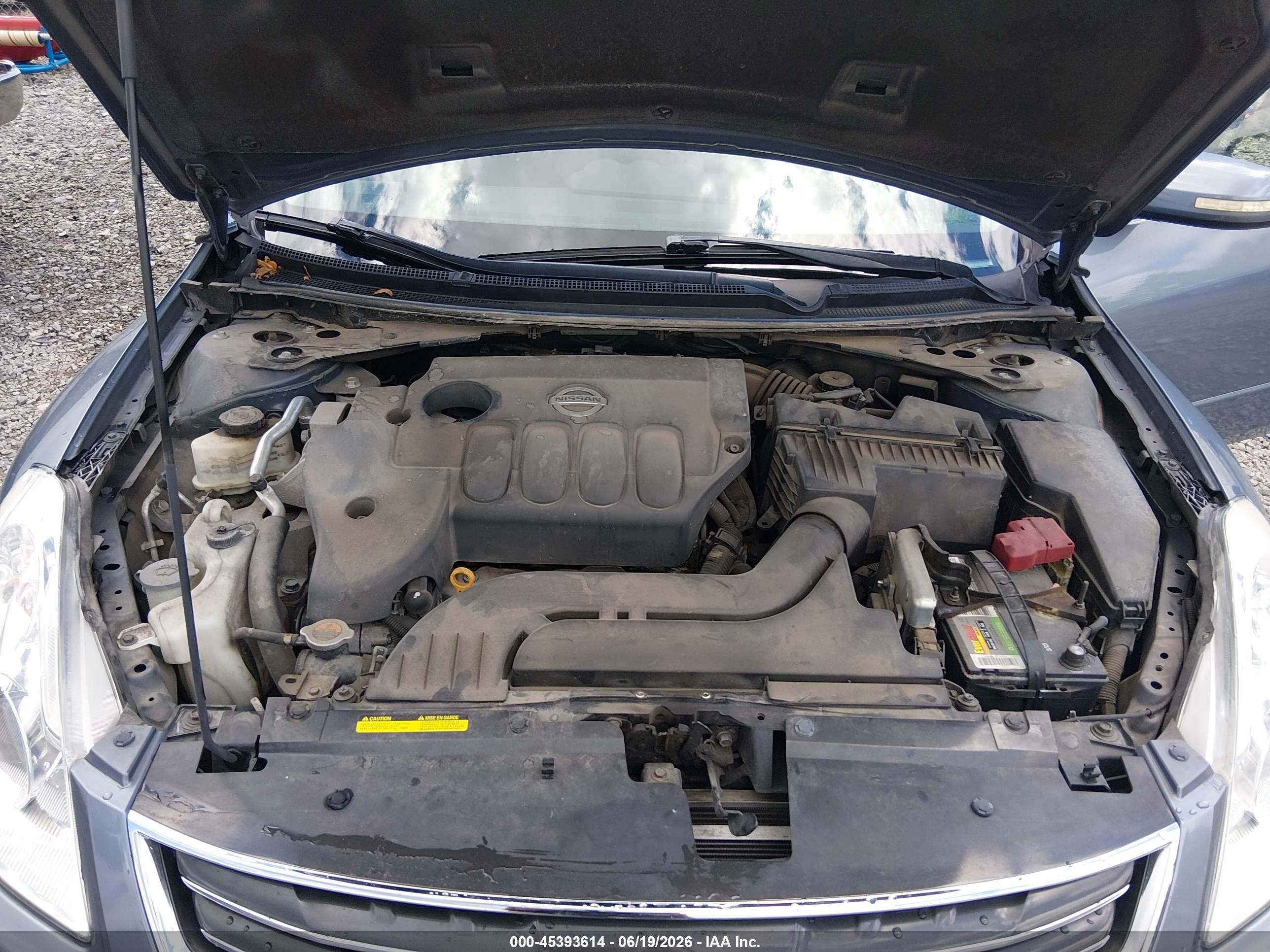 2010 Nissan Altima 2.5 S Blue vin: 1N4AL2AP2AC174726