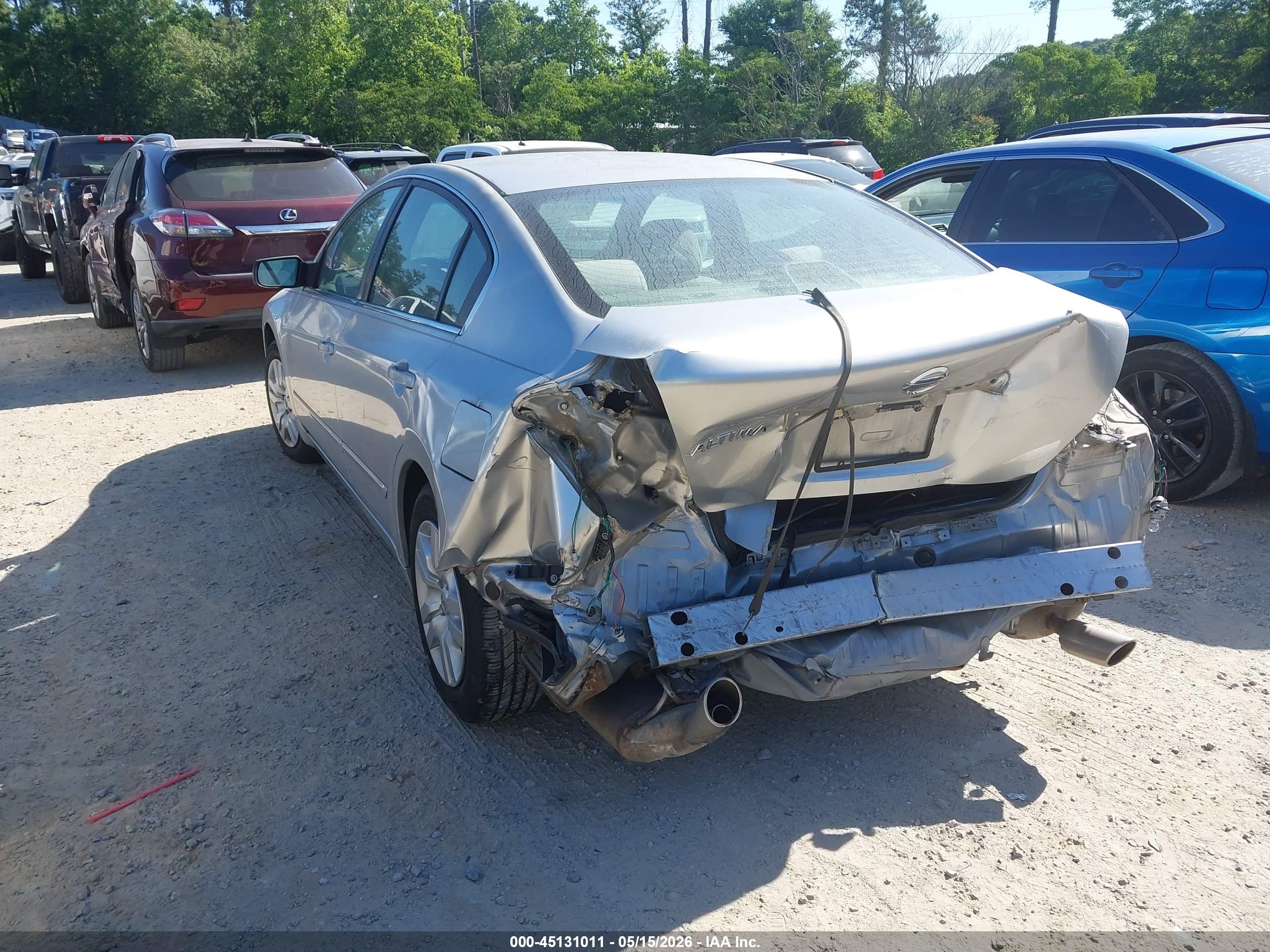 2010 Nissan Altima 2.5 Серебряный vin: 1N4AL2AP2AC188254