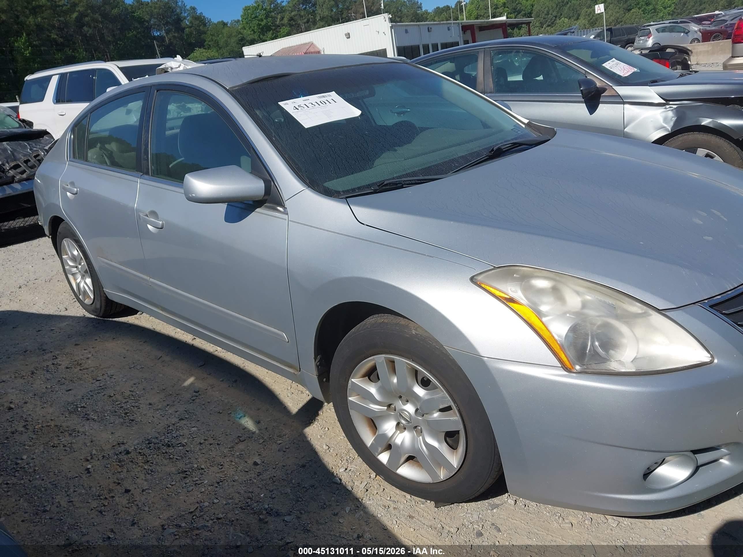 2010 Nissan Altima 2.5 Серебряный vin: 1N4AL2AP2AC188254