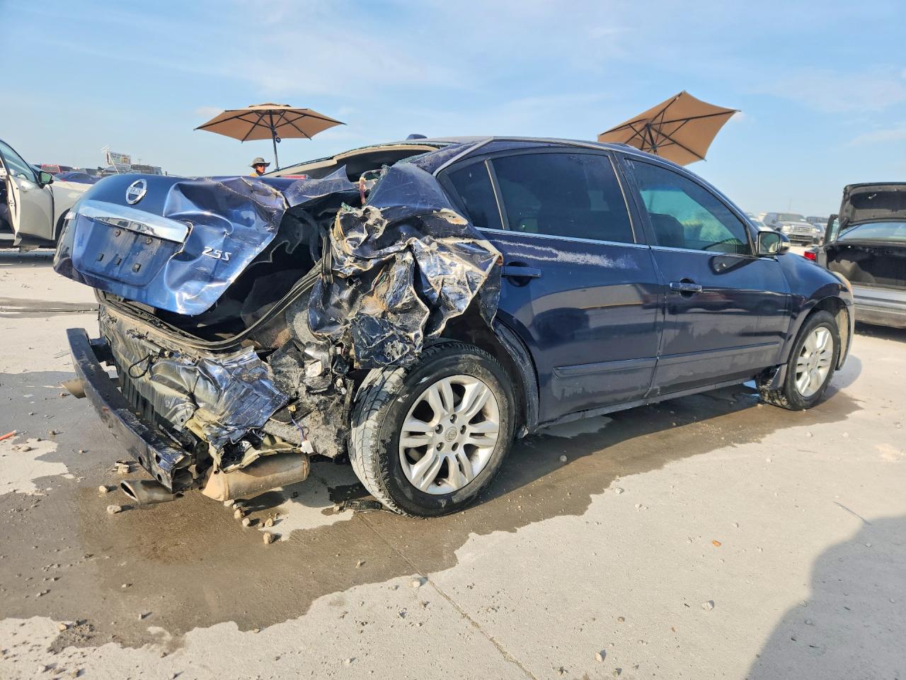 2010 Nissan Altima Base Blue vin: 1N4AL2AP2AN408996