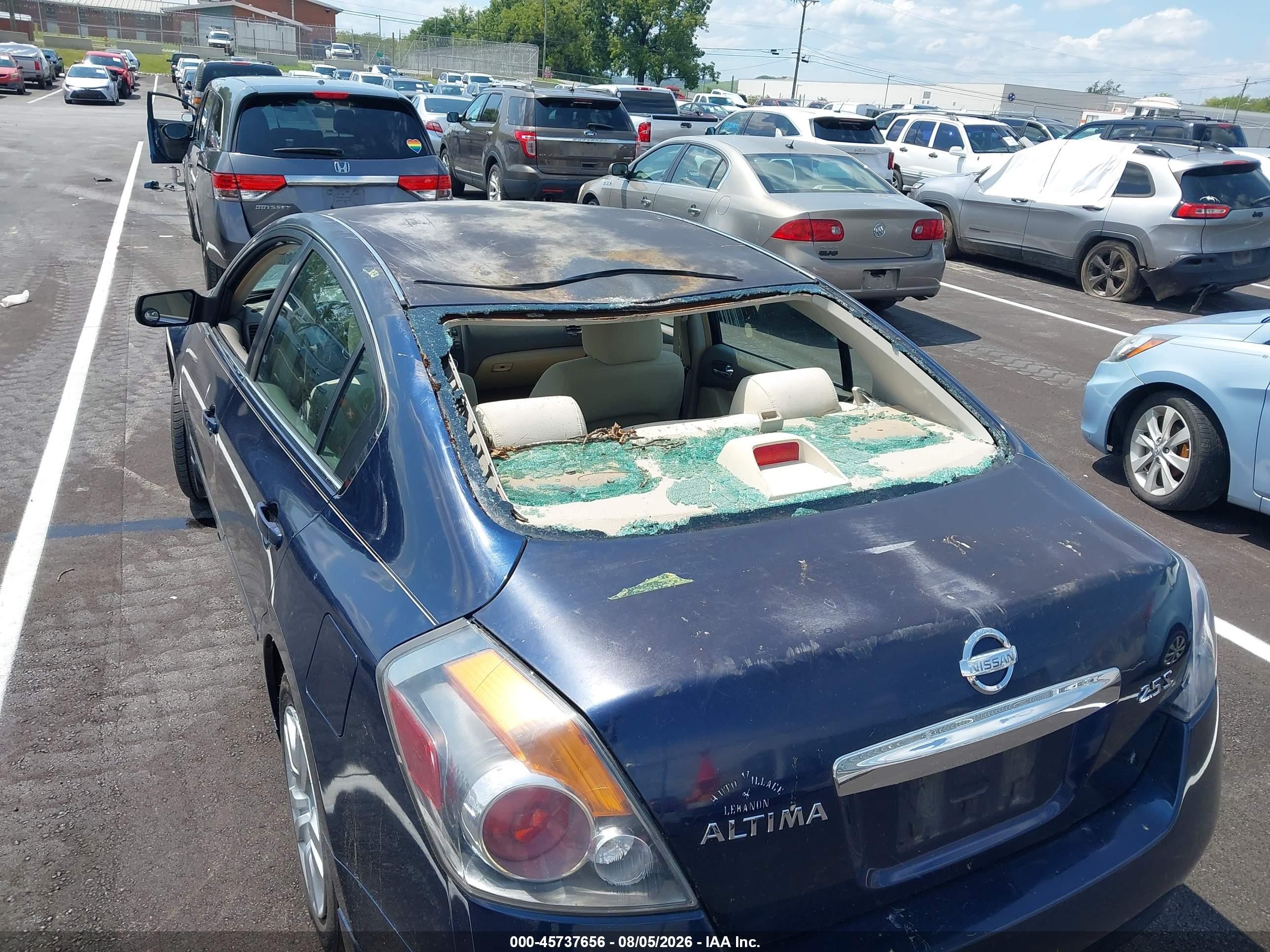 2010 Nissan Altima 2.5 S Blue vin: 1N4AL2AP2AN419996