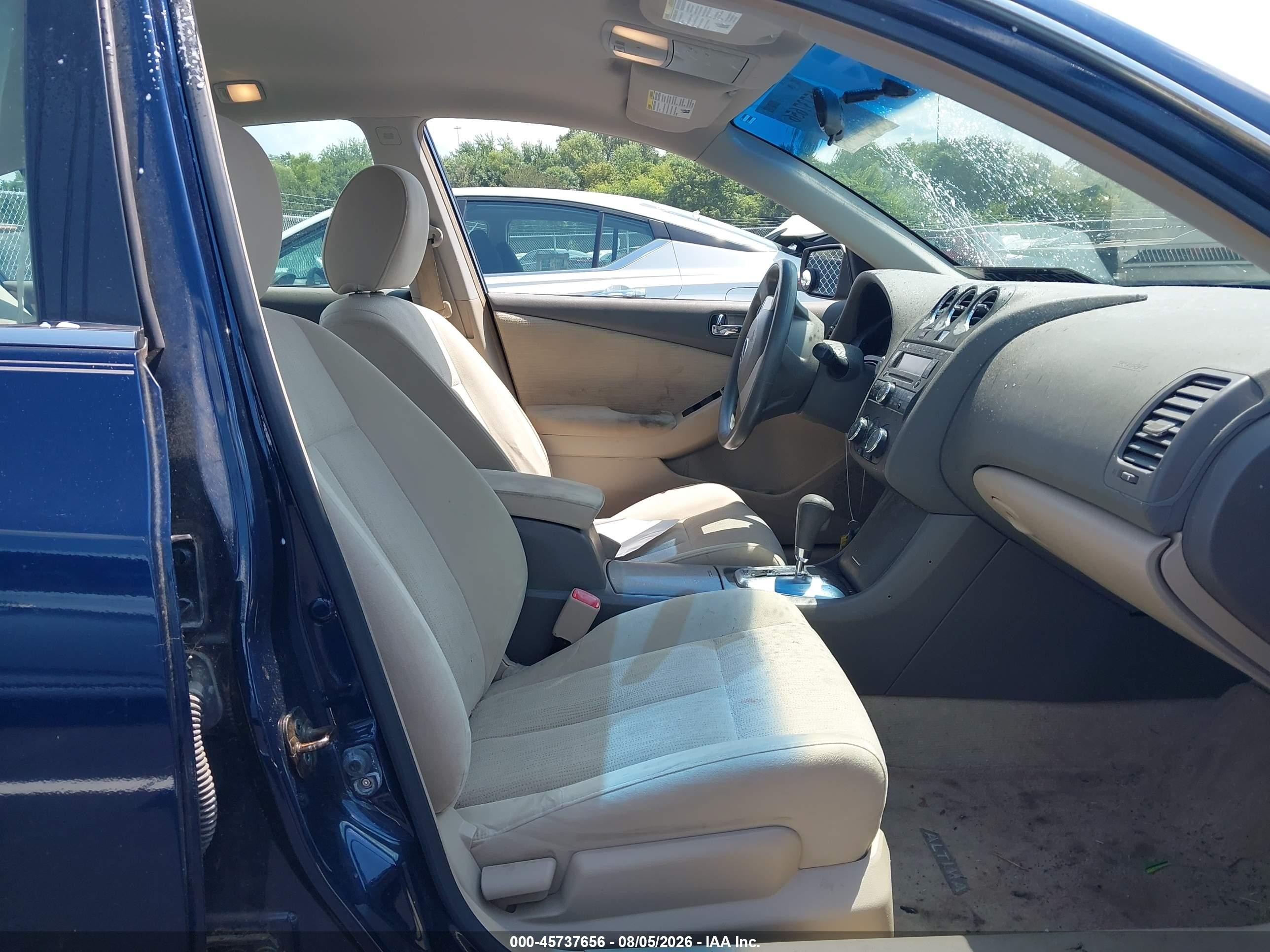 2010 Nissan Altima 2.5 S Blue vin: 1N4AL2AP2AN419996
