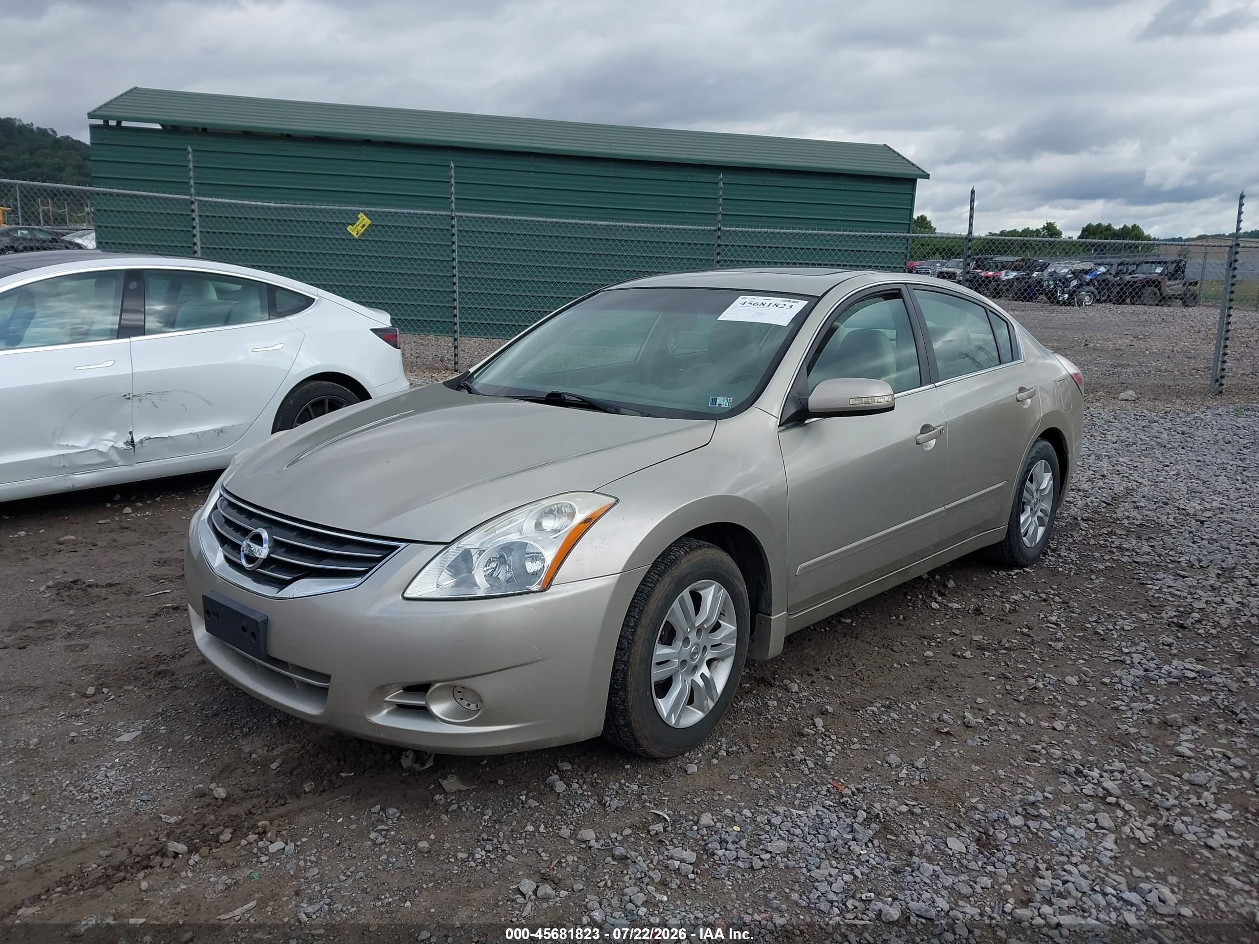 2010 Nissan Altima 2.5 S Tan vin: 1N4AL2AP2AN430027
