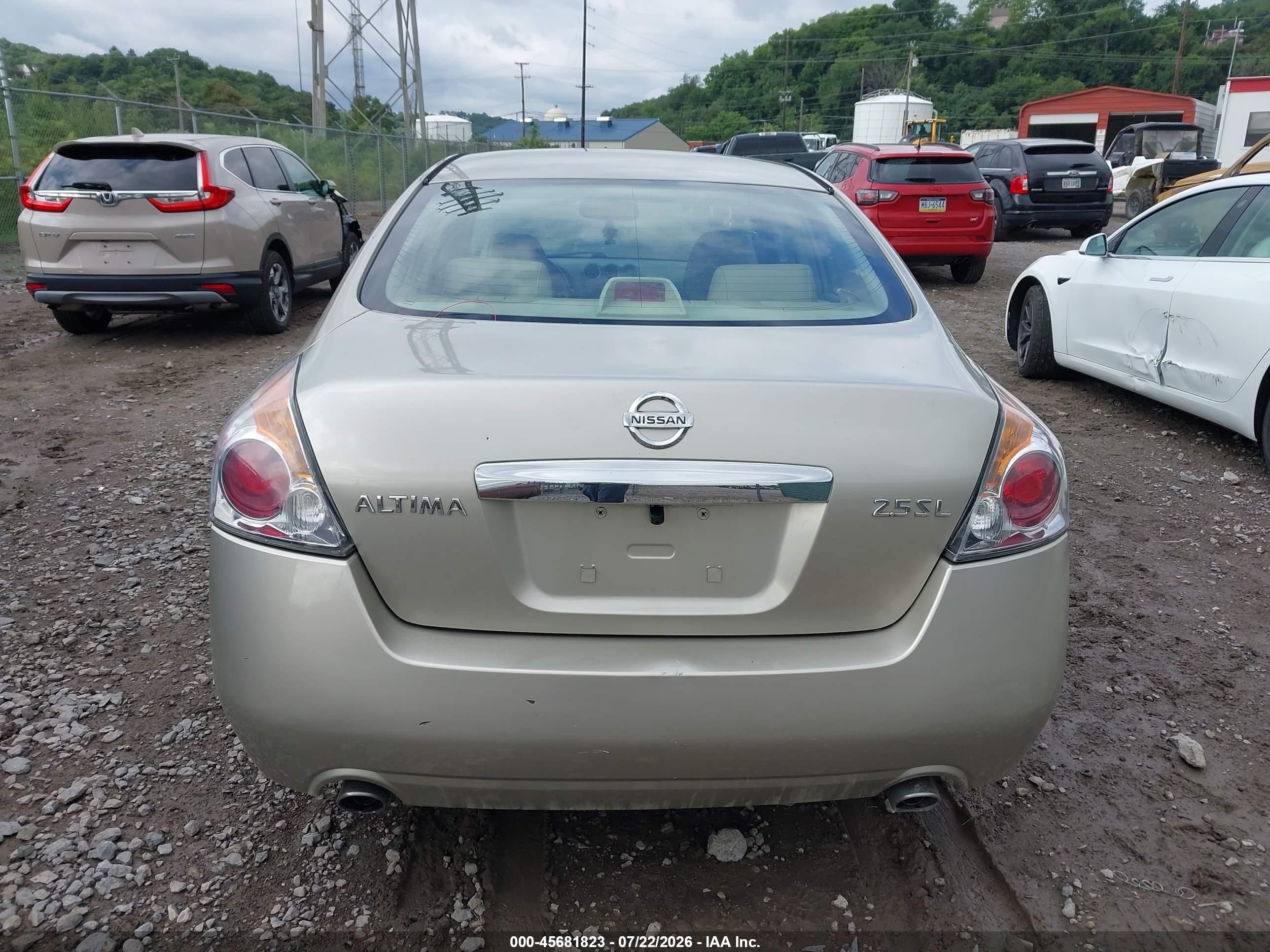 2010 Nissan Altima 2.5 S Tan vin: 1N4AL2AP2AN430027