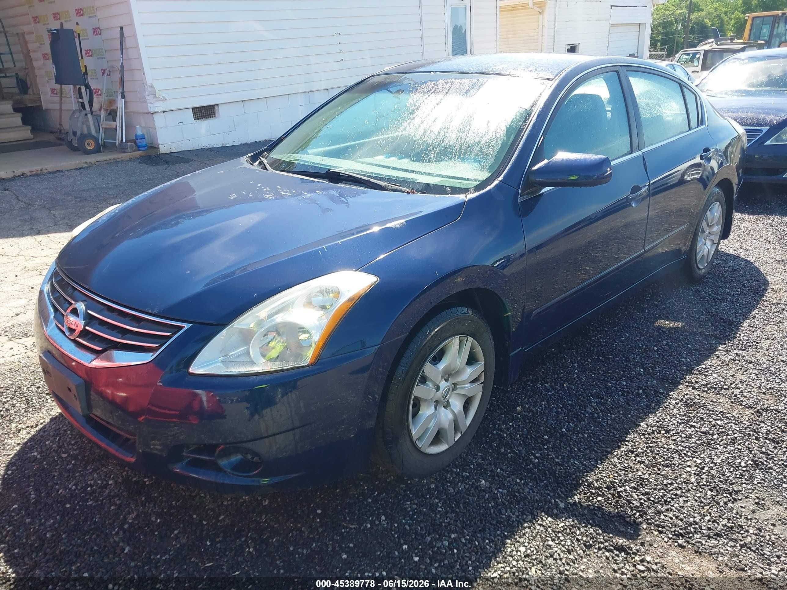 2010 Nissan Altima 2.5 S Navy vin: 1N4AL2AP2AN434210