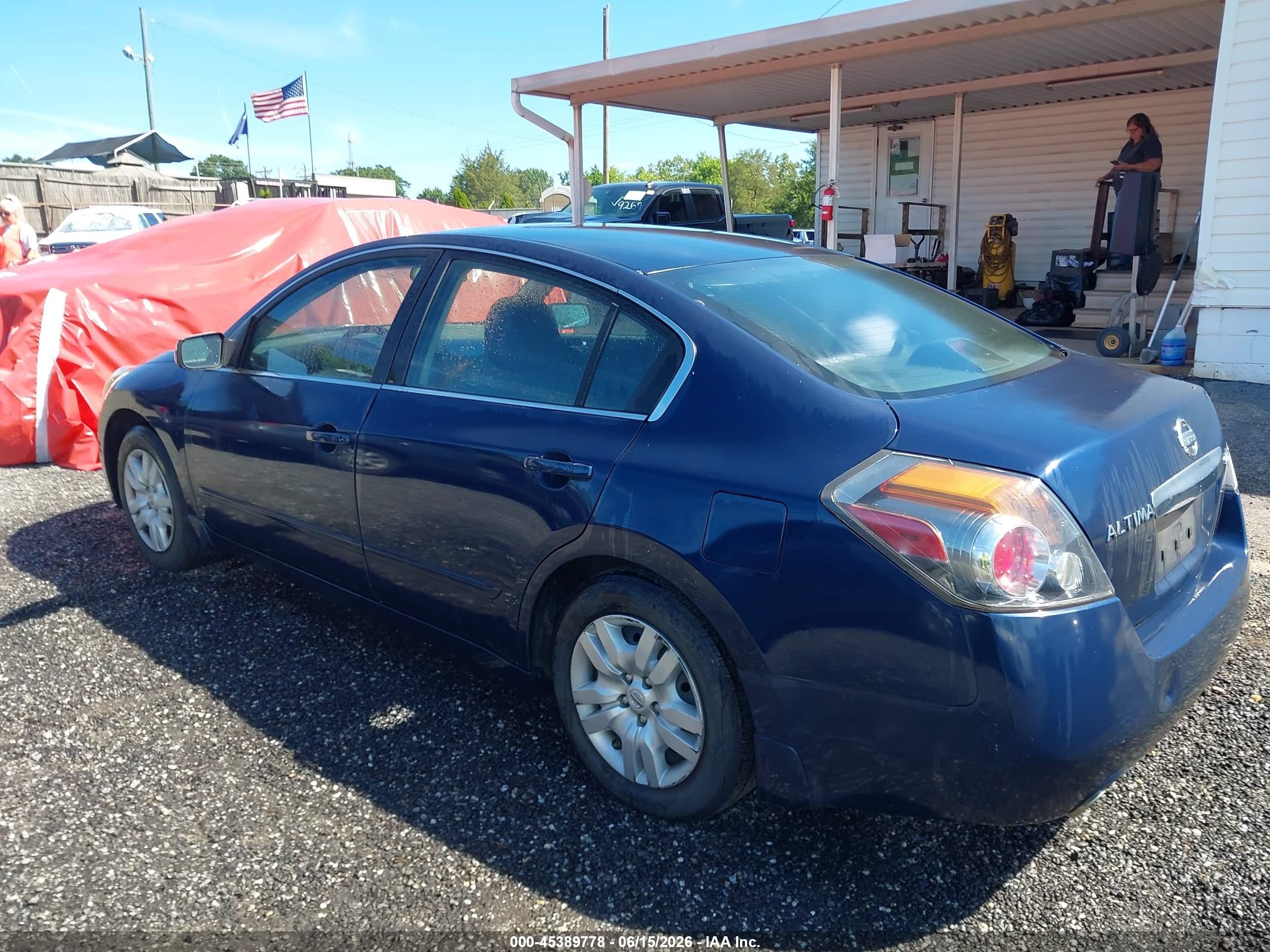 2010 Nissan Altima 2.5 S Navy vin: 1N4AL2AP2AN434210
