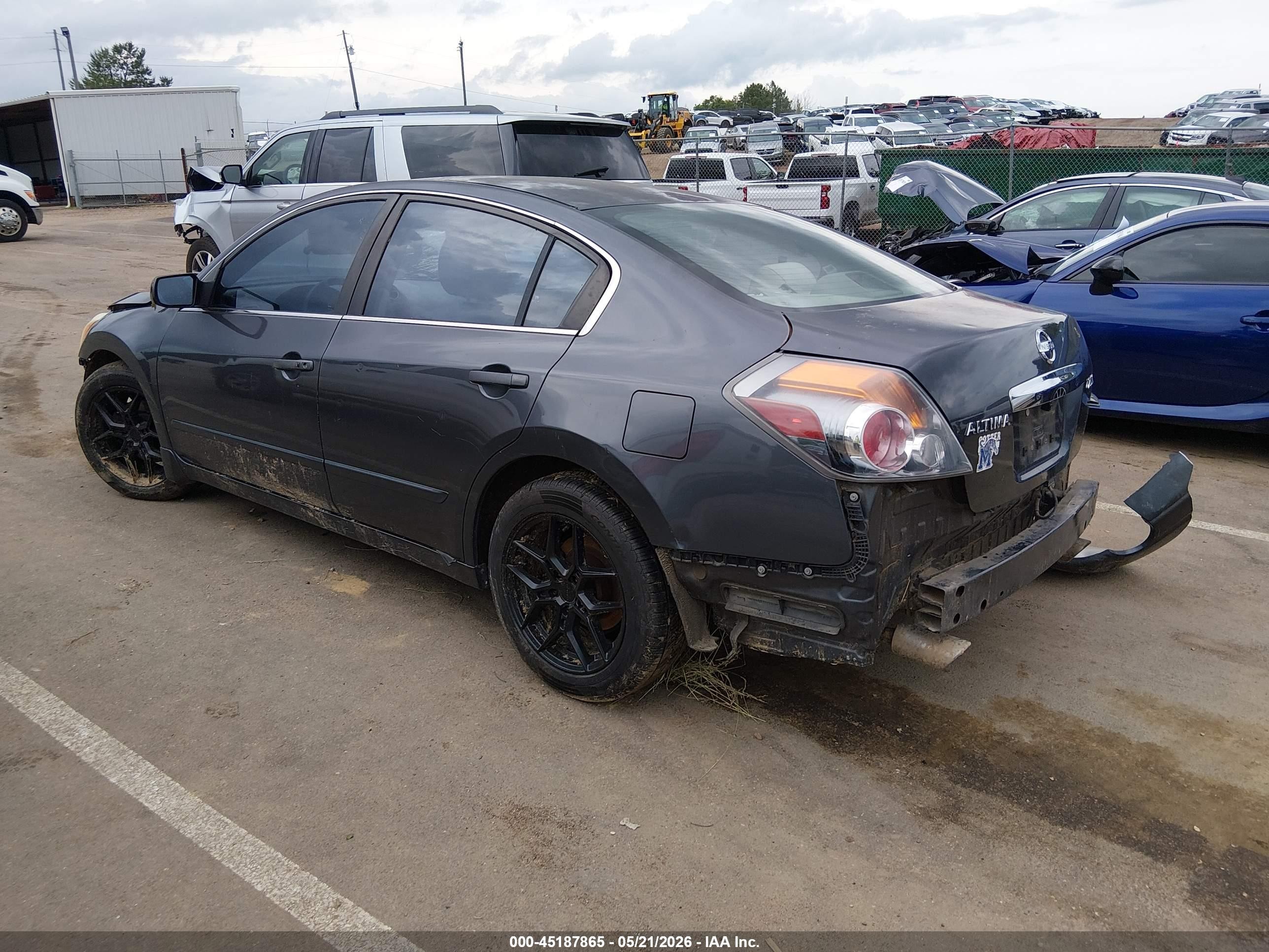 2010 Nissan Altima 2.5 S Серый vin: 1N4AL2AP2AN437947