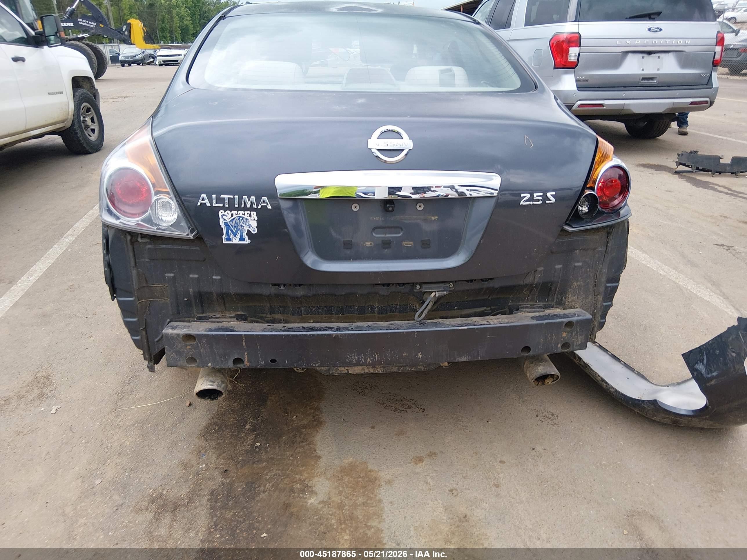 2010 Nissan Altima 2.5 S Серый vin: 1N4AL2AP2AN437947