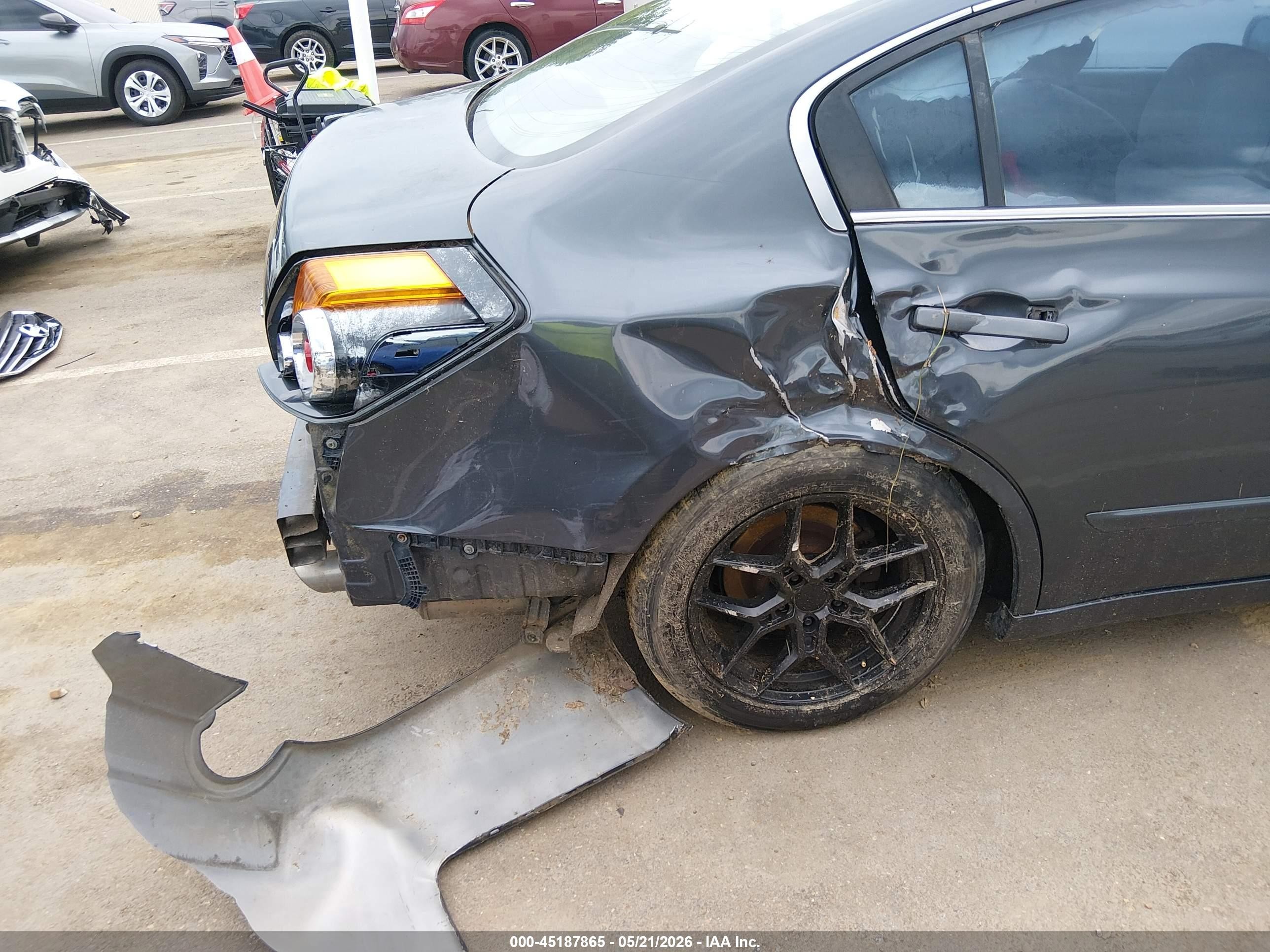 2010 Nissan Altima 2.5 S Серый vin: 1N4AL2AP2AN437947