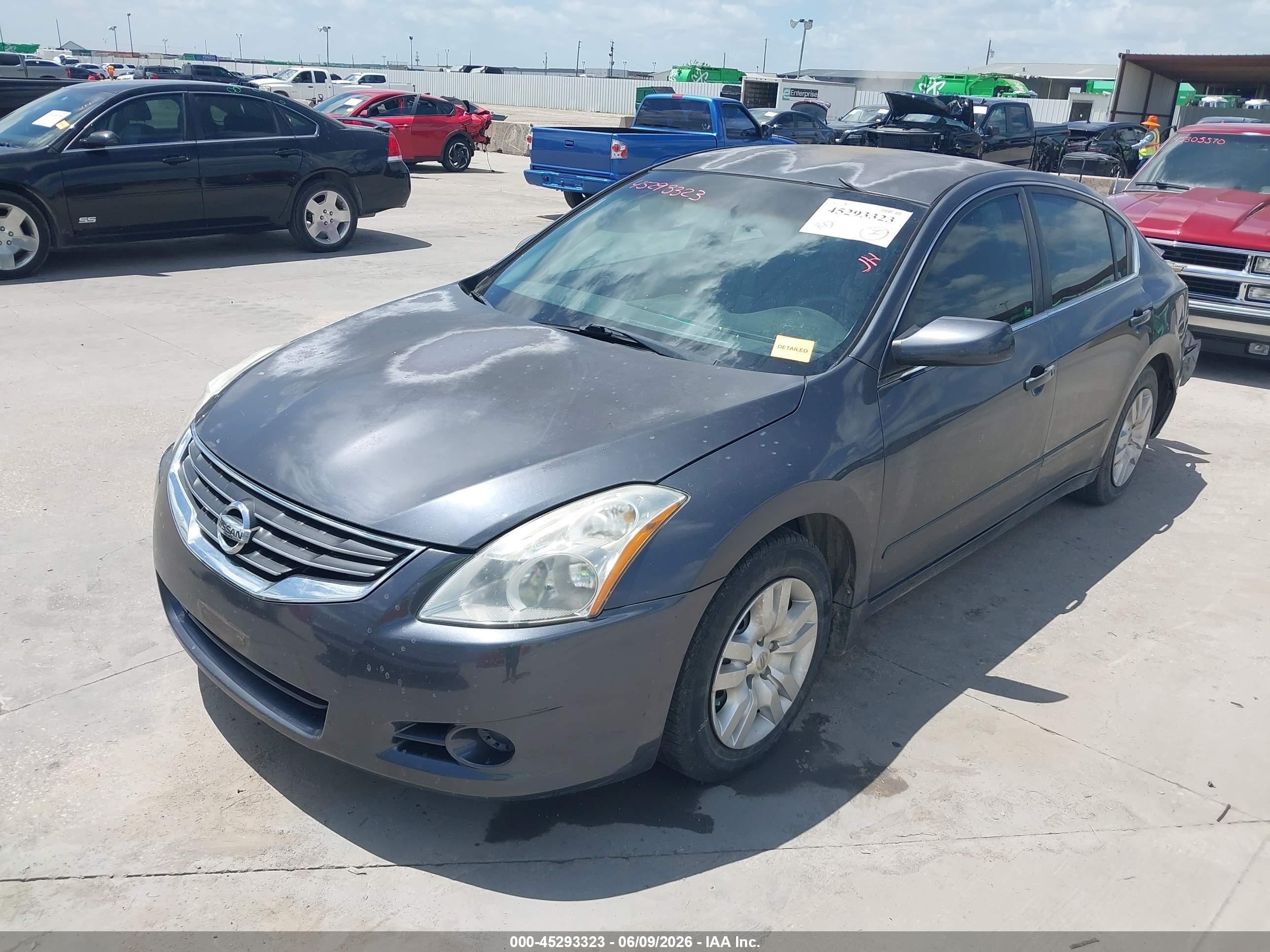 2010 Nissan Altima 2.5 S Серый vin: 1N4AL2AP2AN478188