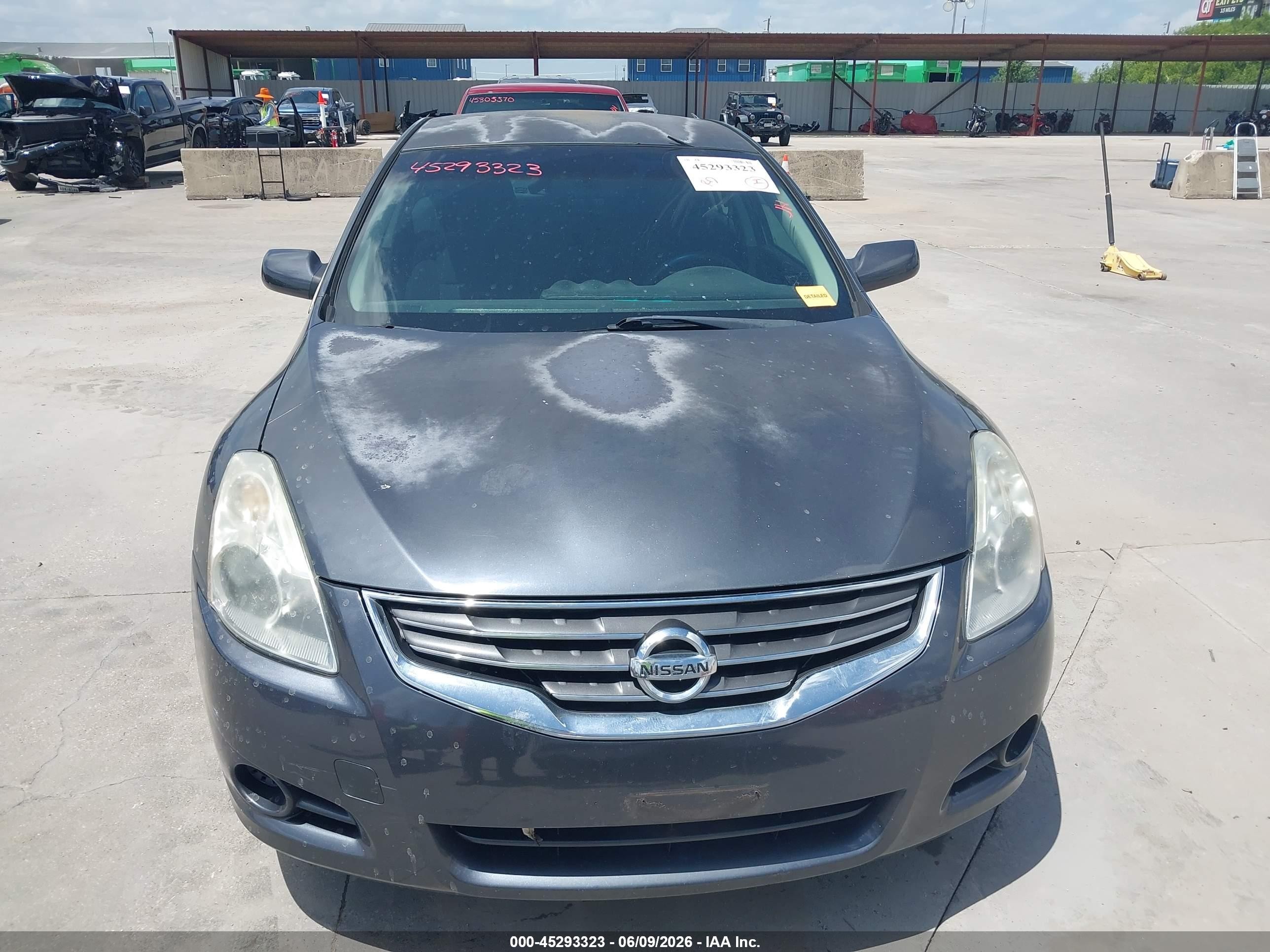 2010 Nissan Altima 2.5 S Серый vin: 1N4AL2AP2AN478188