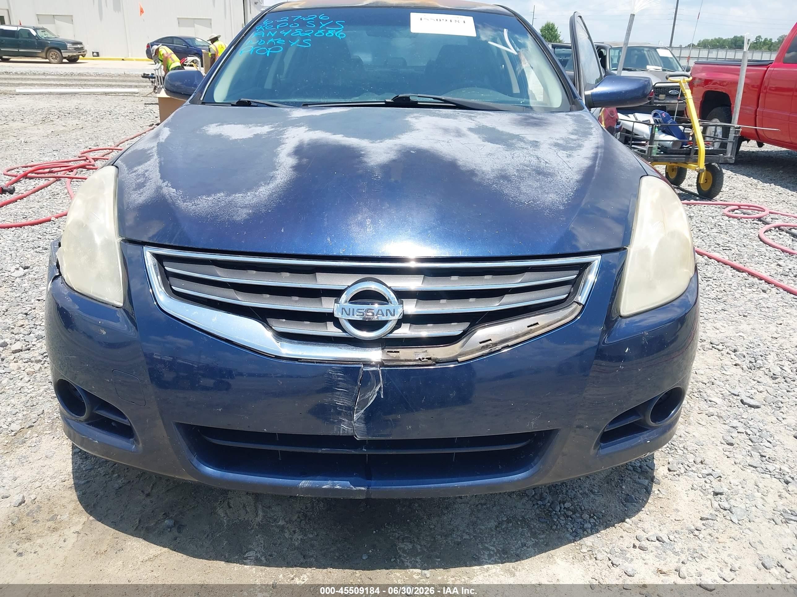 2010 Nissan Altima 2.5 S Dark Blue vin: 1N4AL2AP2AN482886