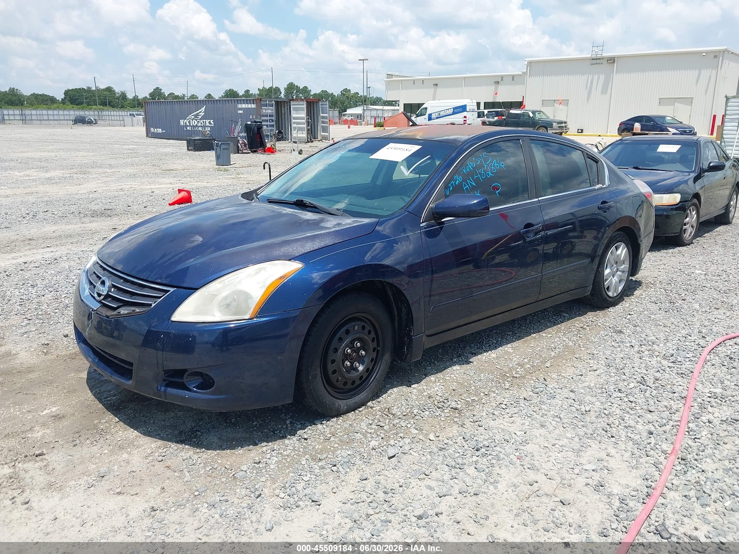 2010 Nissan Altima 2.5 S Dark Blue vin: 1N4AL2AP2AN482886