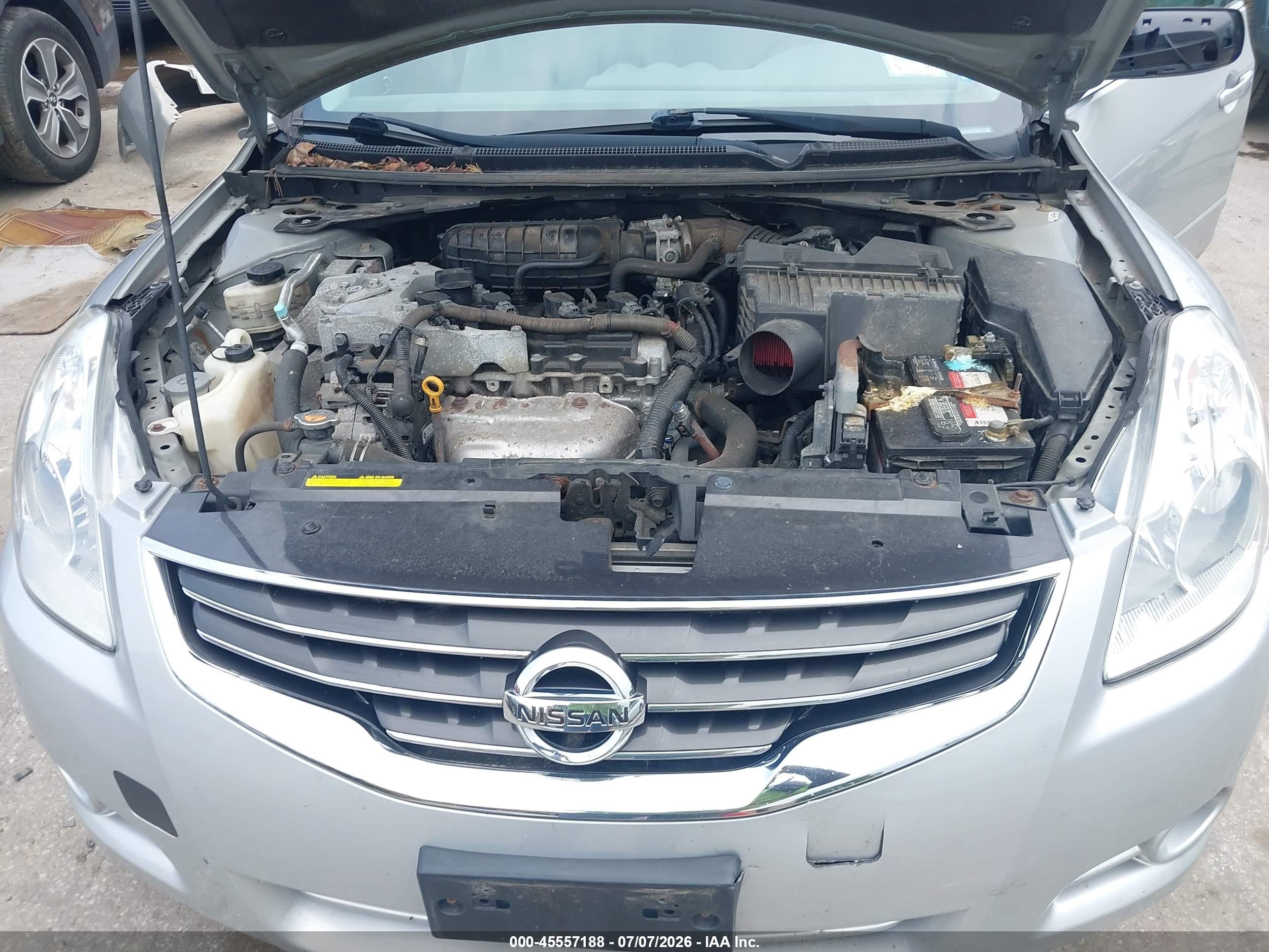 2010 Nissan Altima 2.5 Silver vin: 1N4AL2AP2AN484489