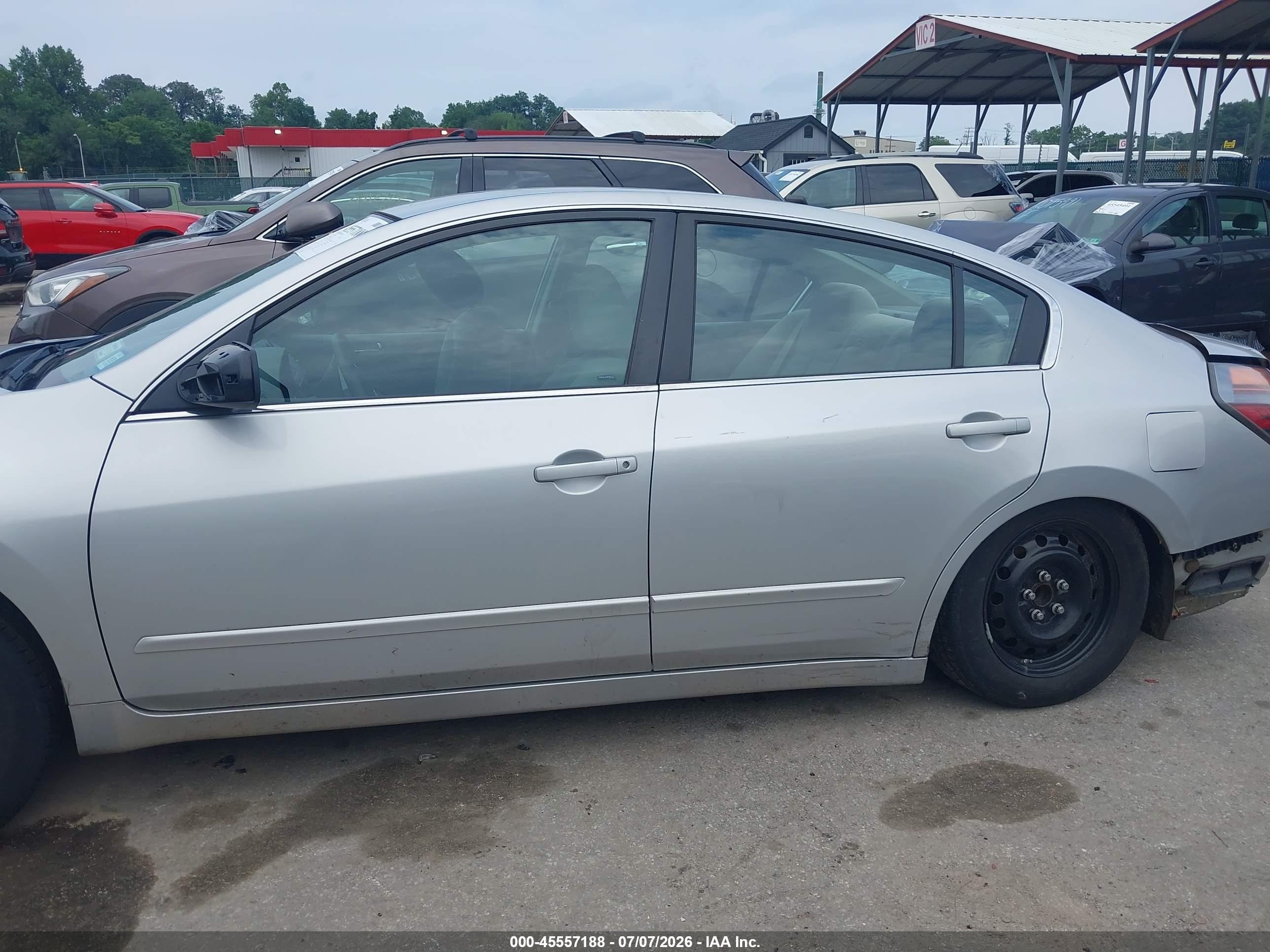 2010 Nissan Altima 2.5 Silver vin: 1N4AL2AP2AN484489