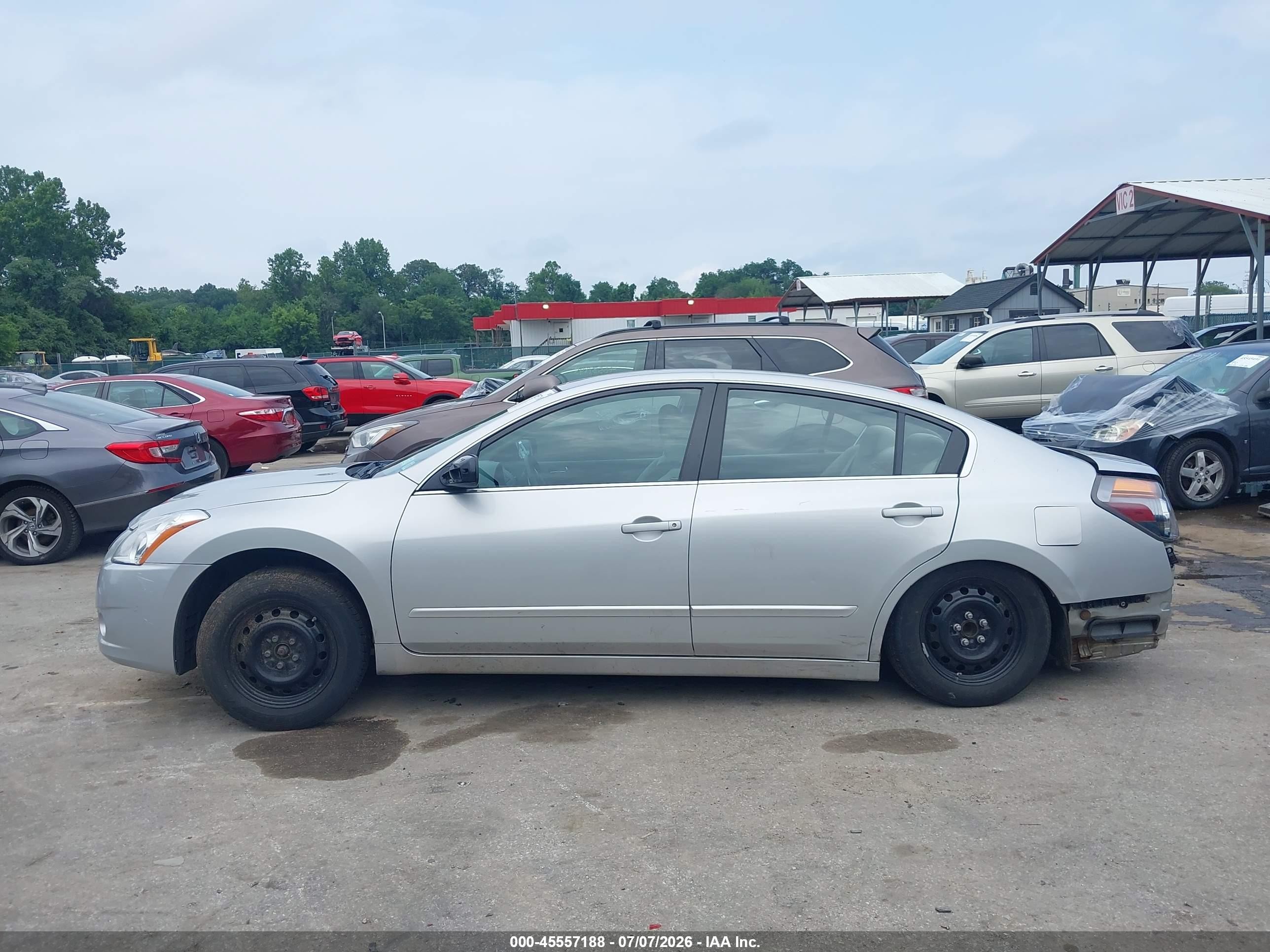 2010 Nissan Altima 2.5 Silver vin: 1N4AL2AP2AN484489