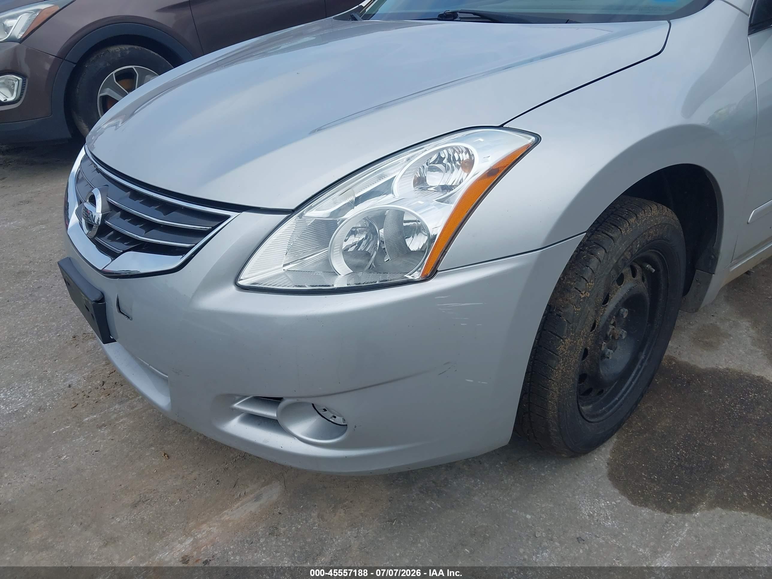 2010 Nissan Altima 2.5 Silver vin: 1N4AL2AP2AN484489