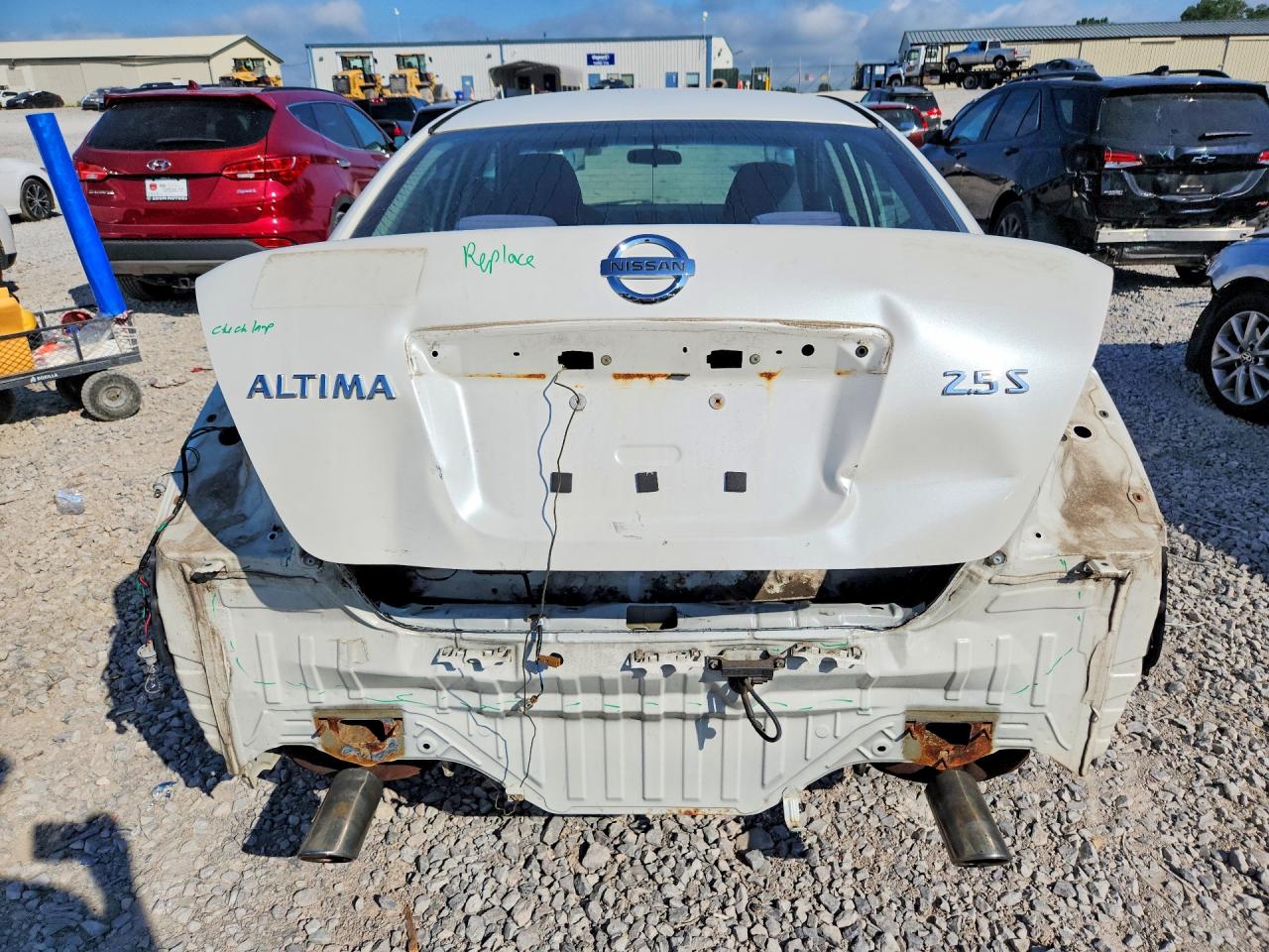 2010 Nissan Altima Base White vin: 1N4AL2AP2AN491118