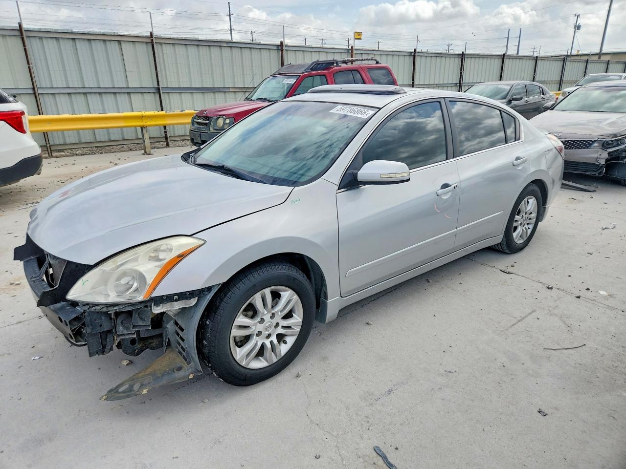 2010 Nissan Altima 2.5 Серебряный vin: 1N4AL2AP2AN493824