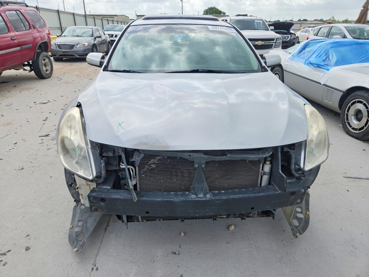 2010 Nissan Altima 2.5 Серебряный vin: 1N4AL2AP2AN493824