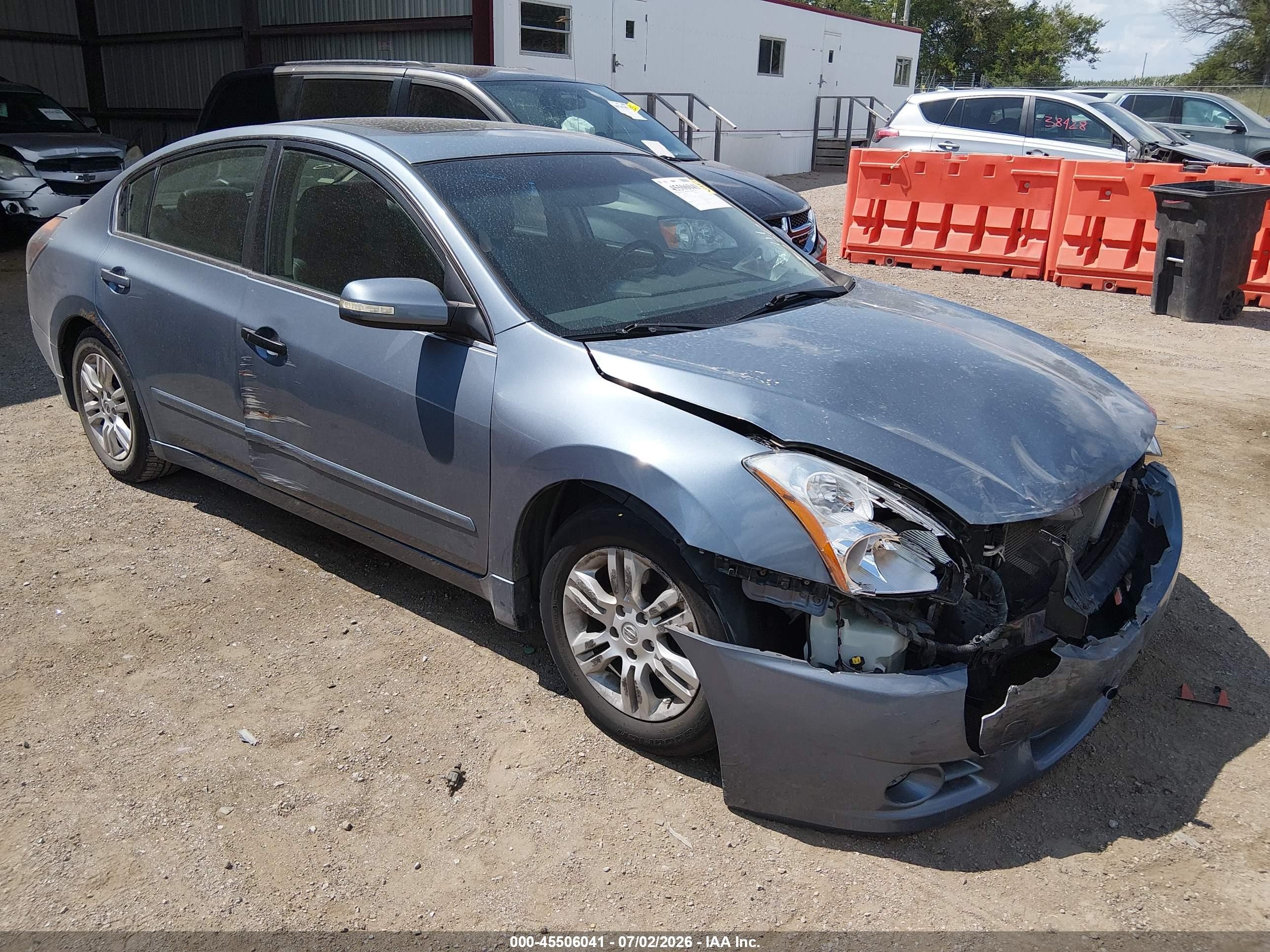 2010 Nissan Altima 2.5 S Light Blue vin: 1N4AL2AP2AN507463