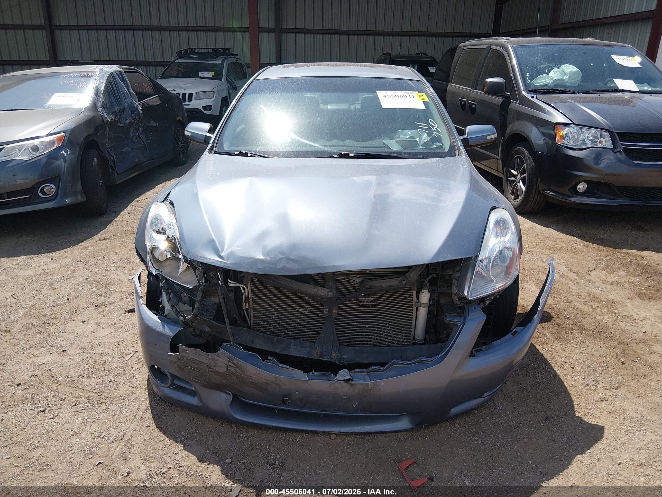 2010 Nissan Altima 2.5 S Light Blue vin: 1N4AL2AP2AN507463