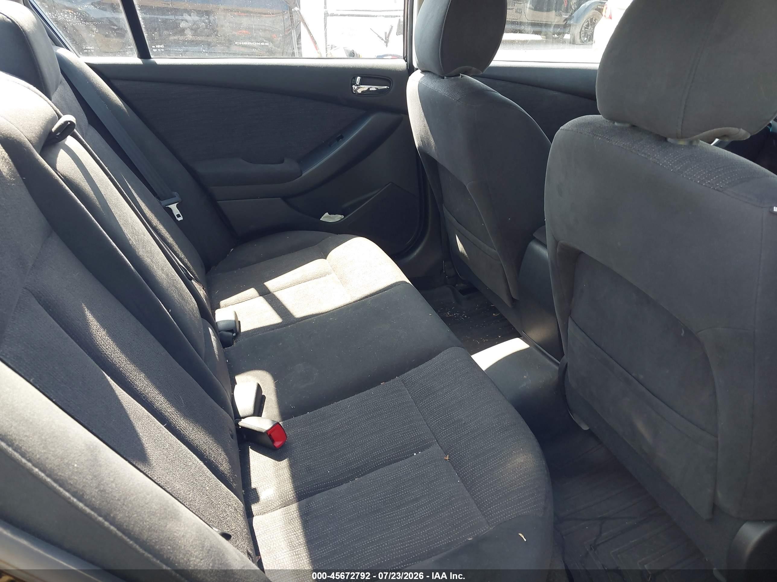 2010 Nissan Altima 2.5 S Black vin: 1N4AL2AP2AN537689