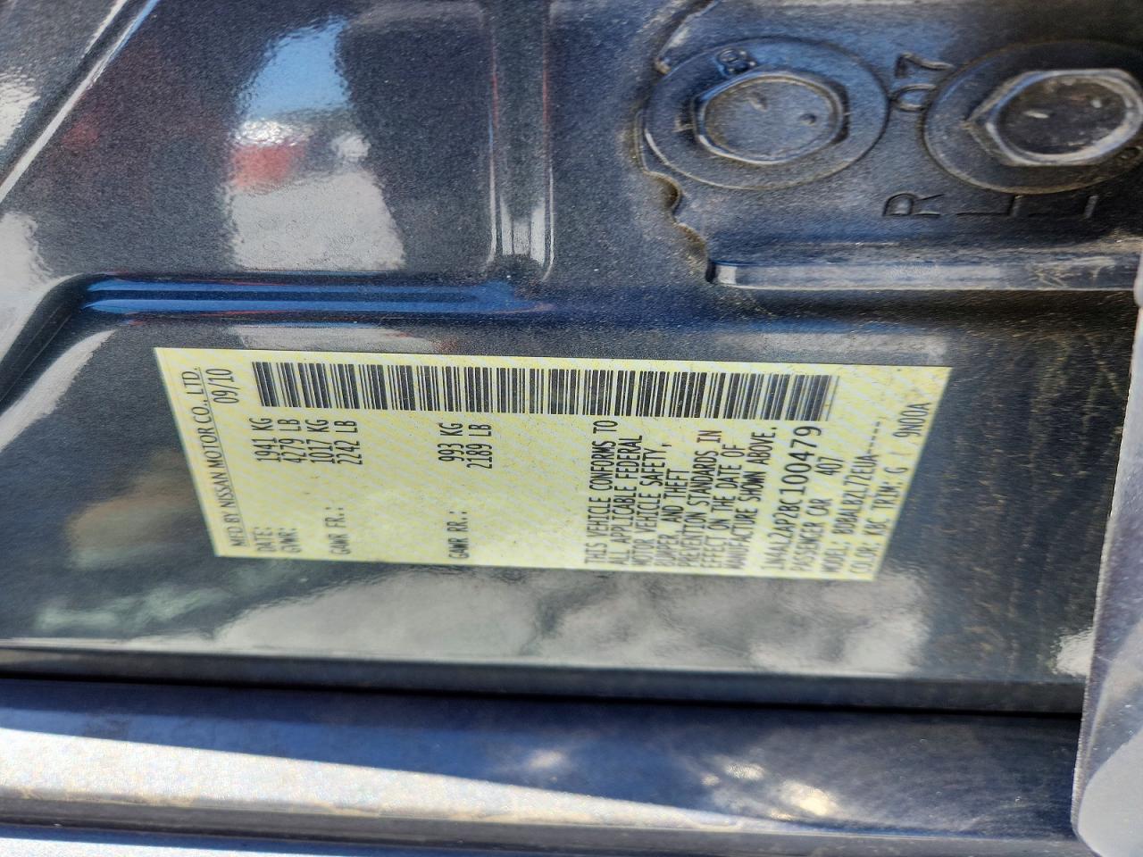 2011 Nissan Altima 2.5 Gray vin: 1N4AL2AP2BC100479