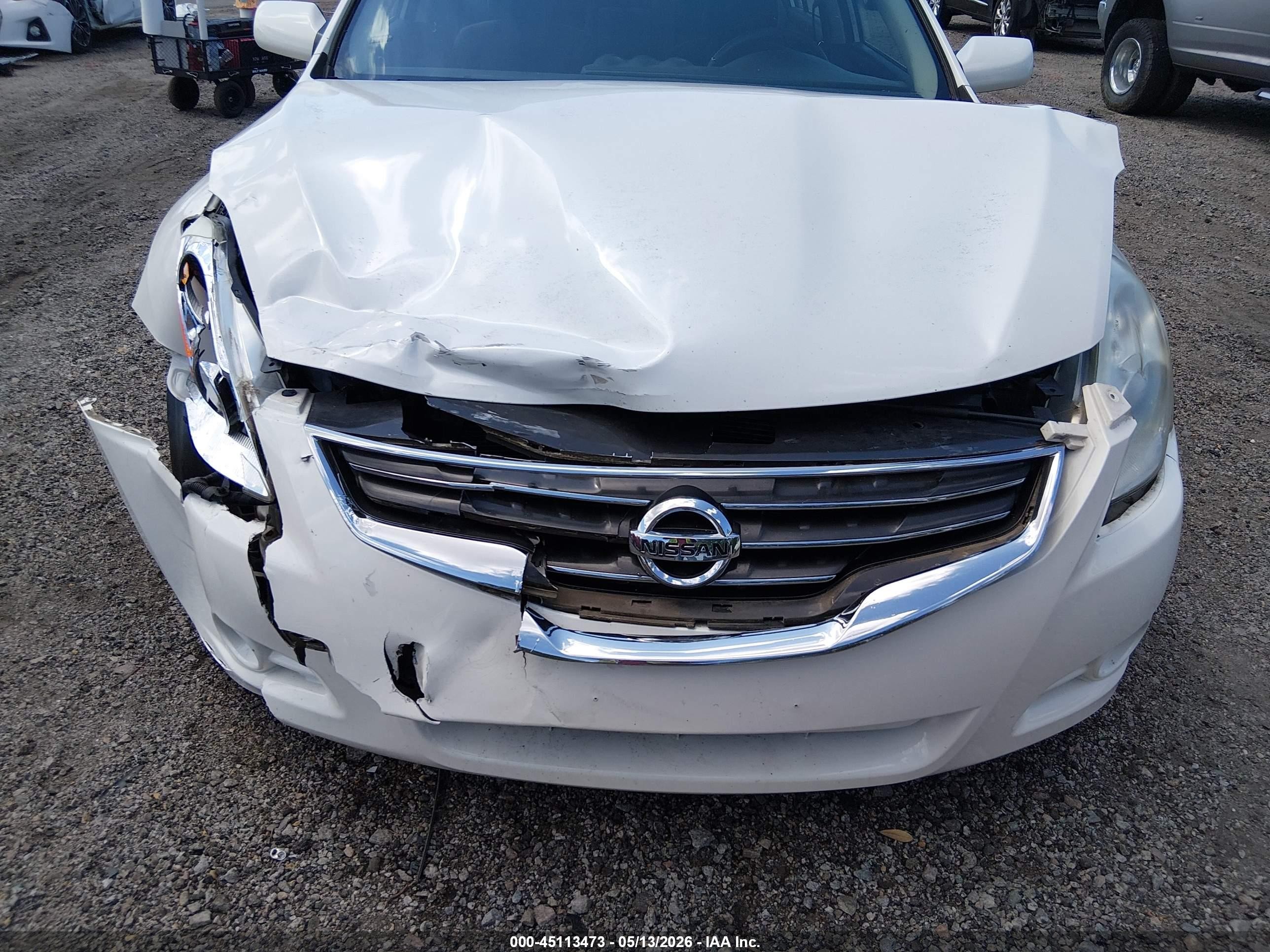 2011 Nissan Altima 2.5 S White vin: 1N4AL2AP2BC105360