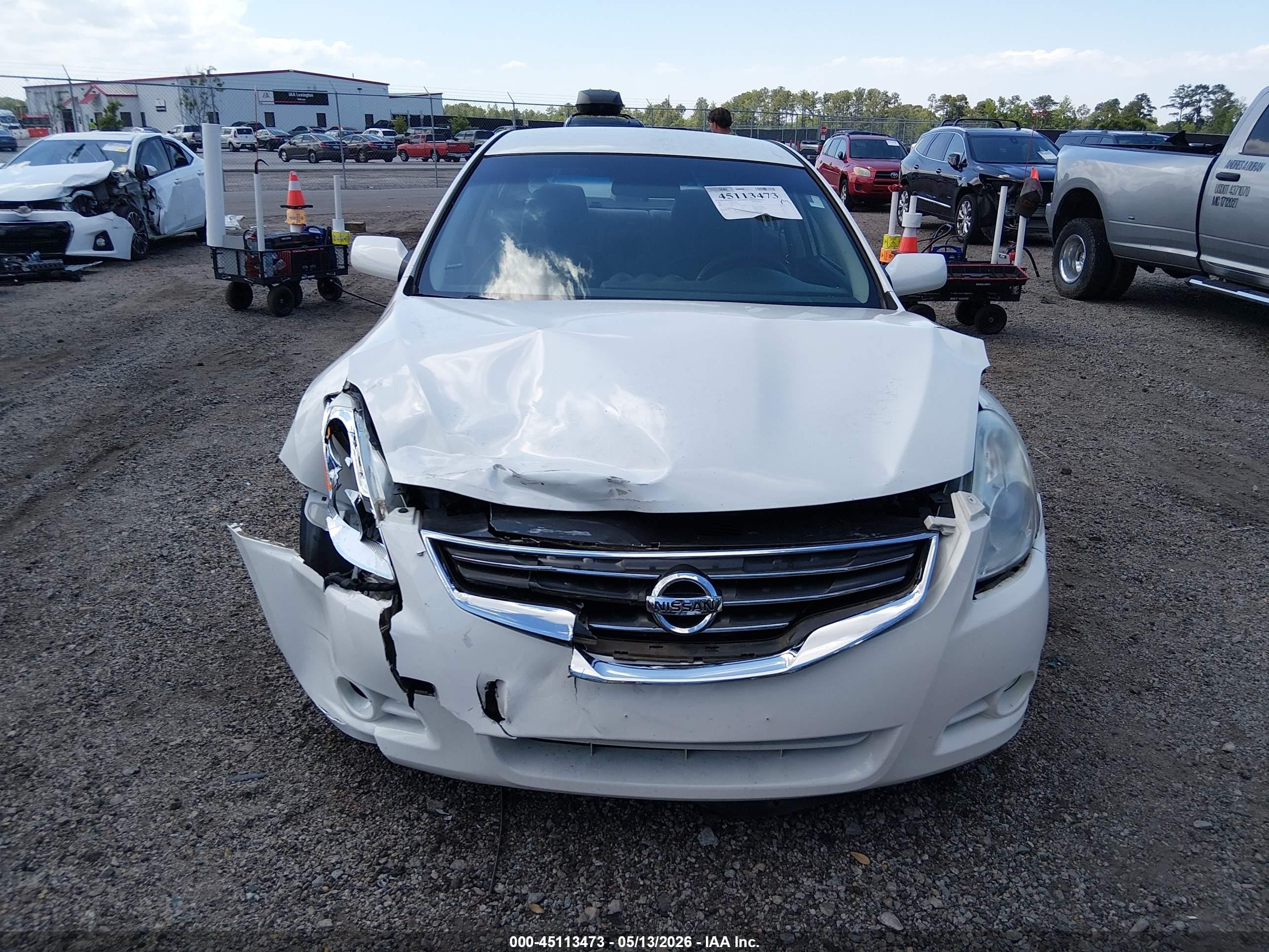 2011 Nissan Altima 2.5 S White vin: 1N4AL2AP2BC105360