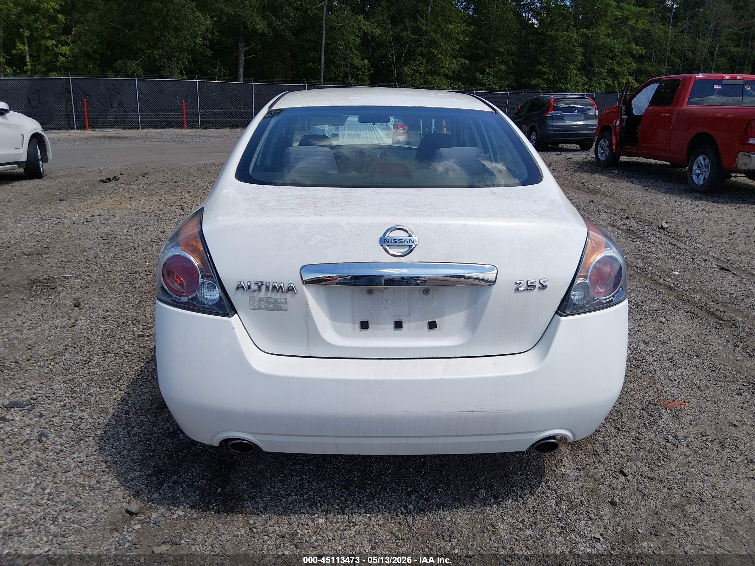 2011 Nissan Altima 2.5 S White vin: 1N4AL2AP2BC105360