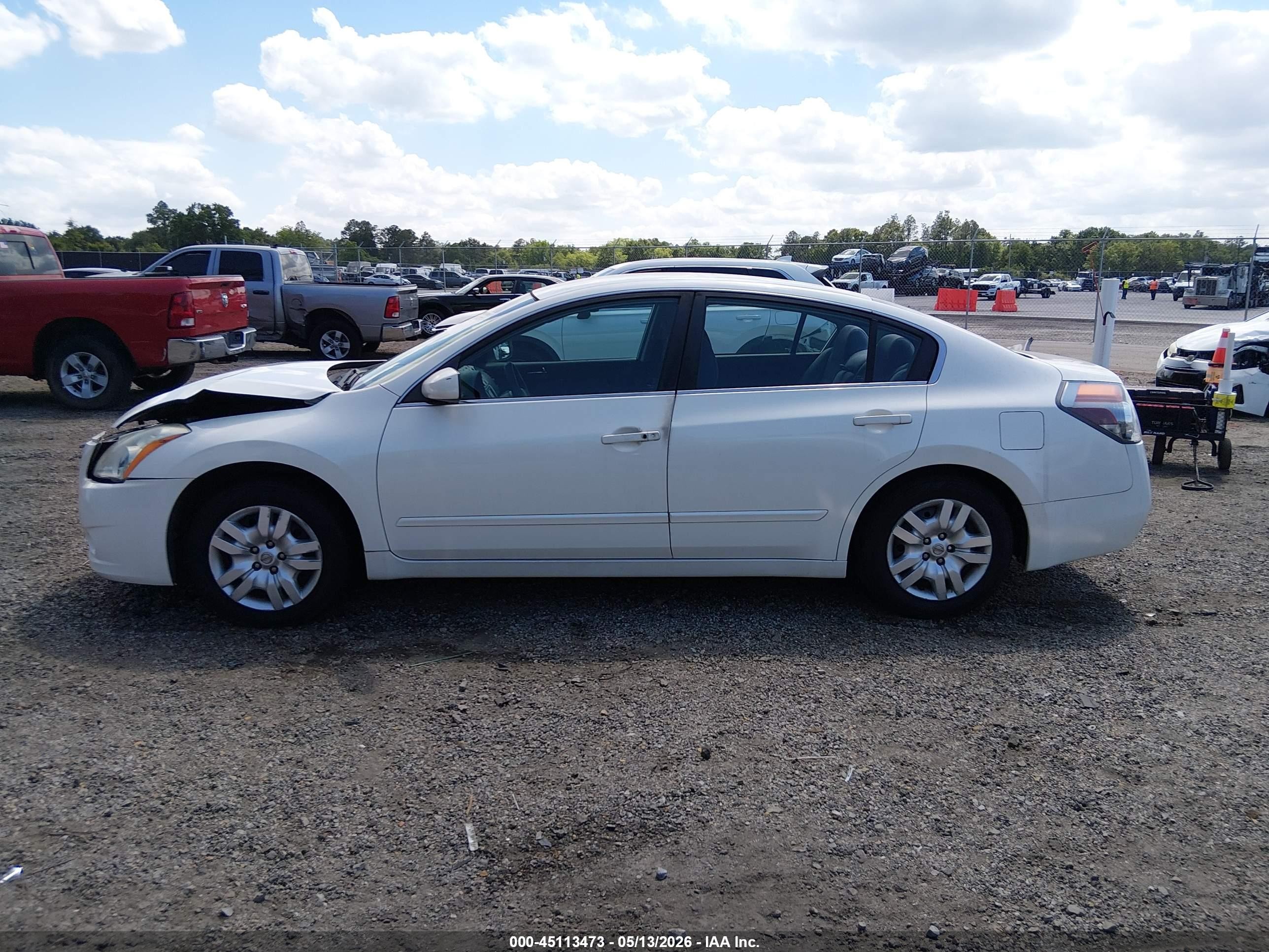 2011 Nissan Altima 2.5 S White vin: 1N4AL2AP2BC105360