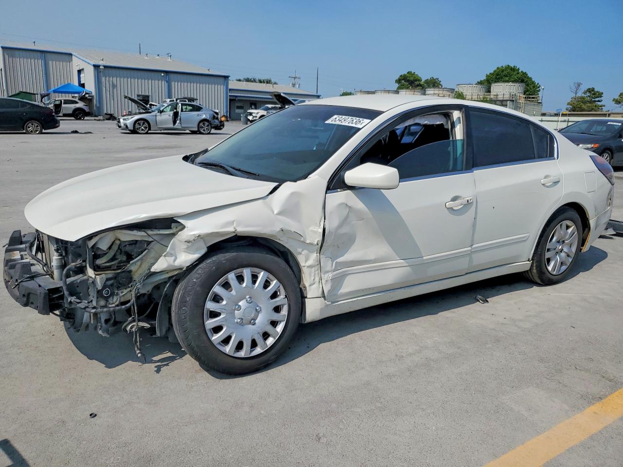 2011 Nissan Altima 2.5 White vin: 1N4AL2AP2BC129402