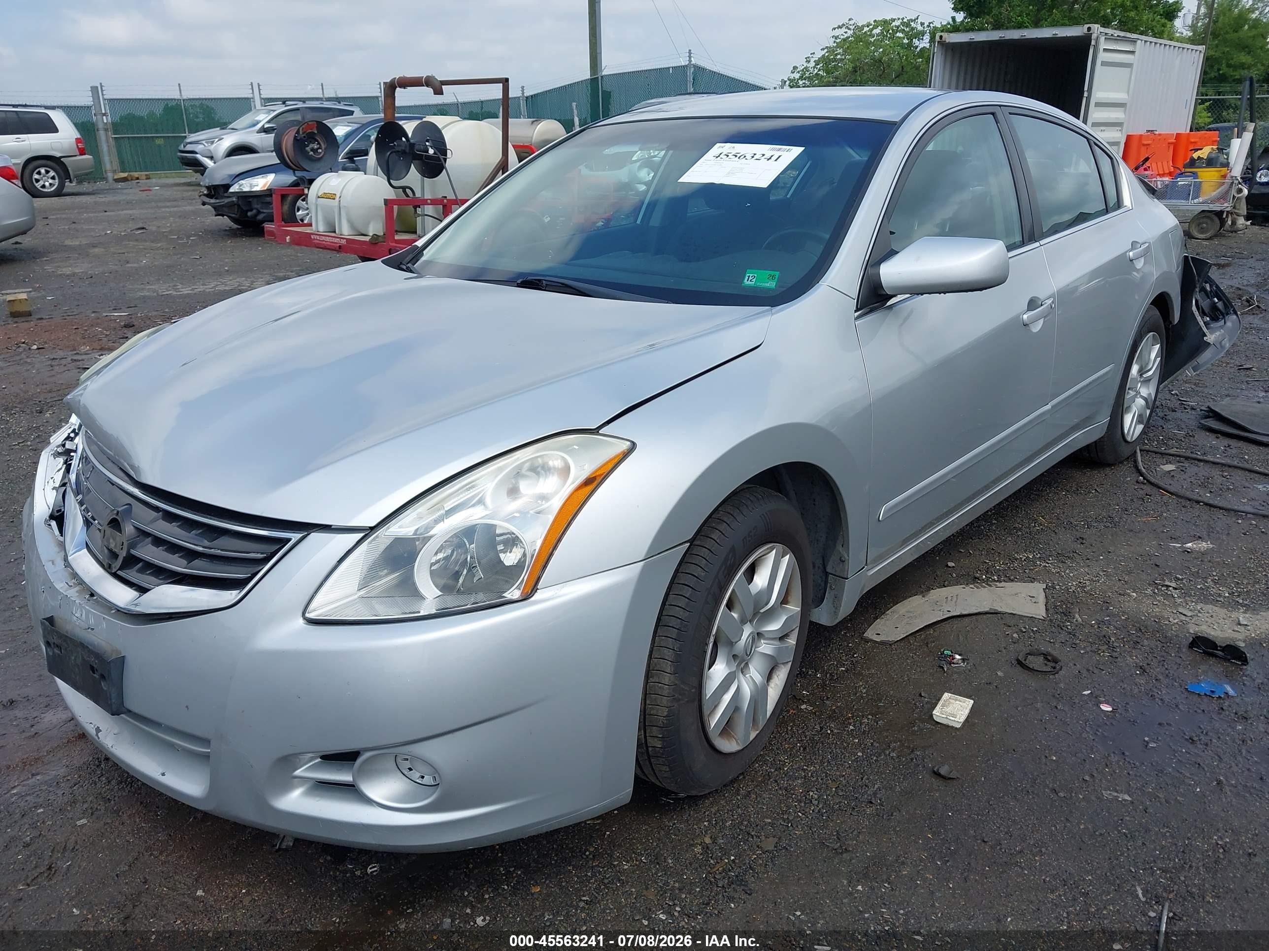 2011 Nissan Altima 2.5 S Silver vin: 1N4AL2AP2BC162884