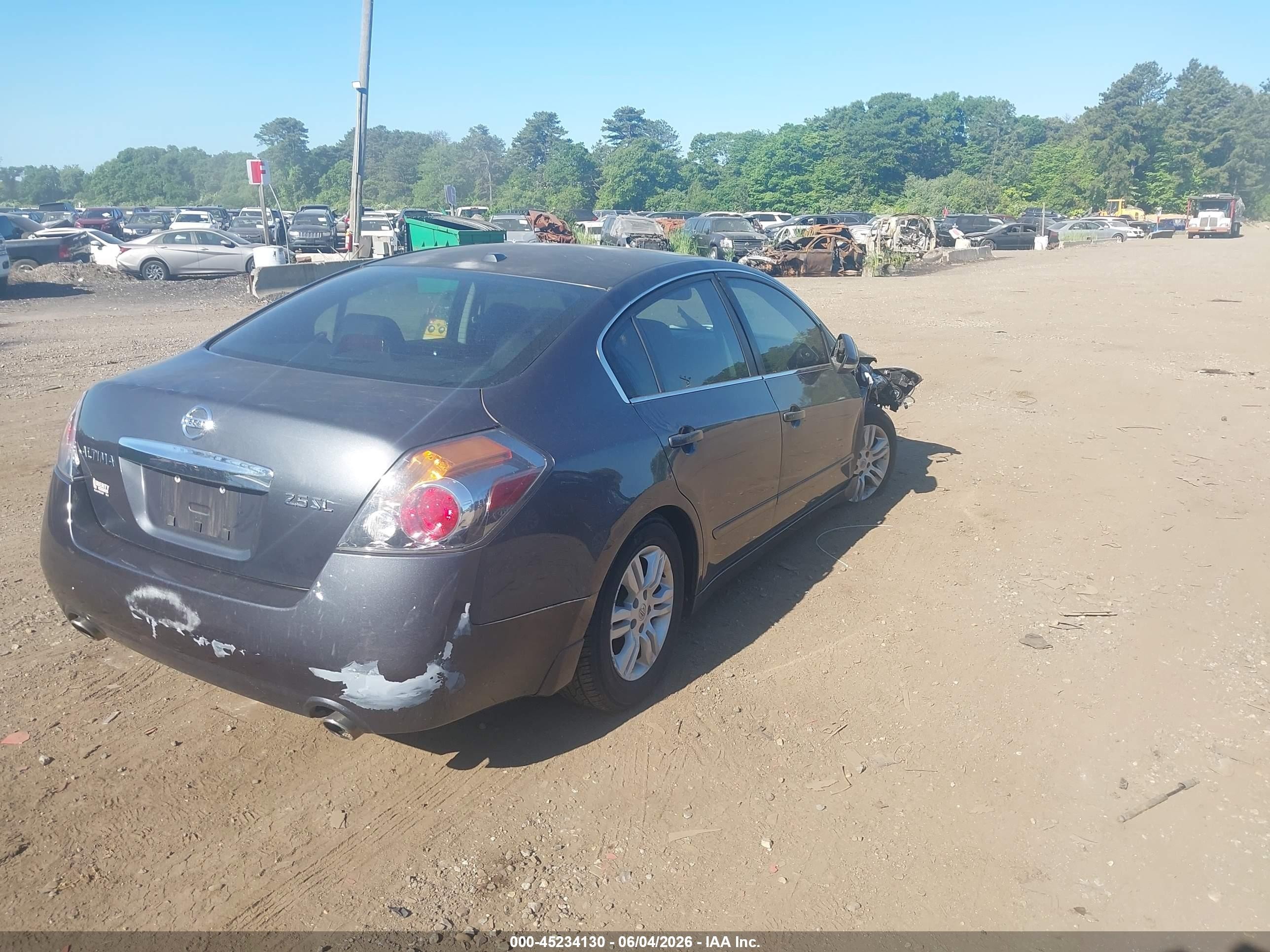2011 Nissan Altima 2.5 S Gray vin: 1N4AL2AP2BN427100